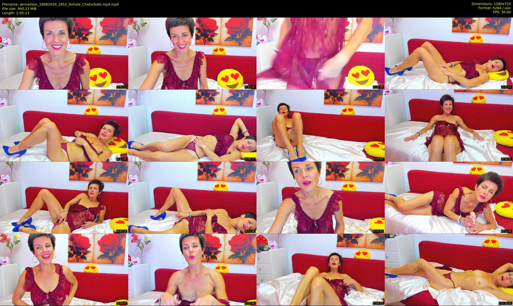 jennalison — 66 minute Chaturbate female cam show recording, 720p, Aug 18, 2020