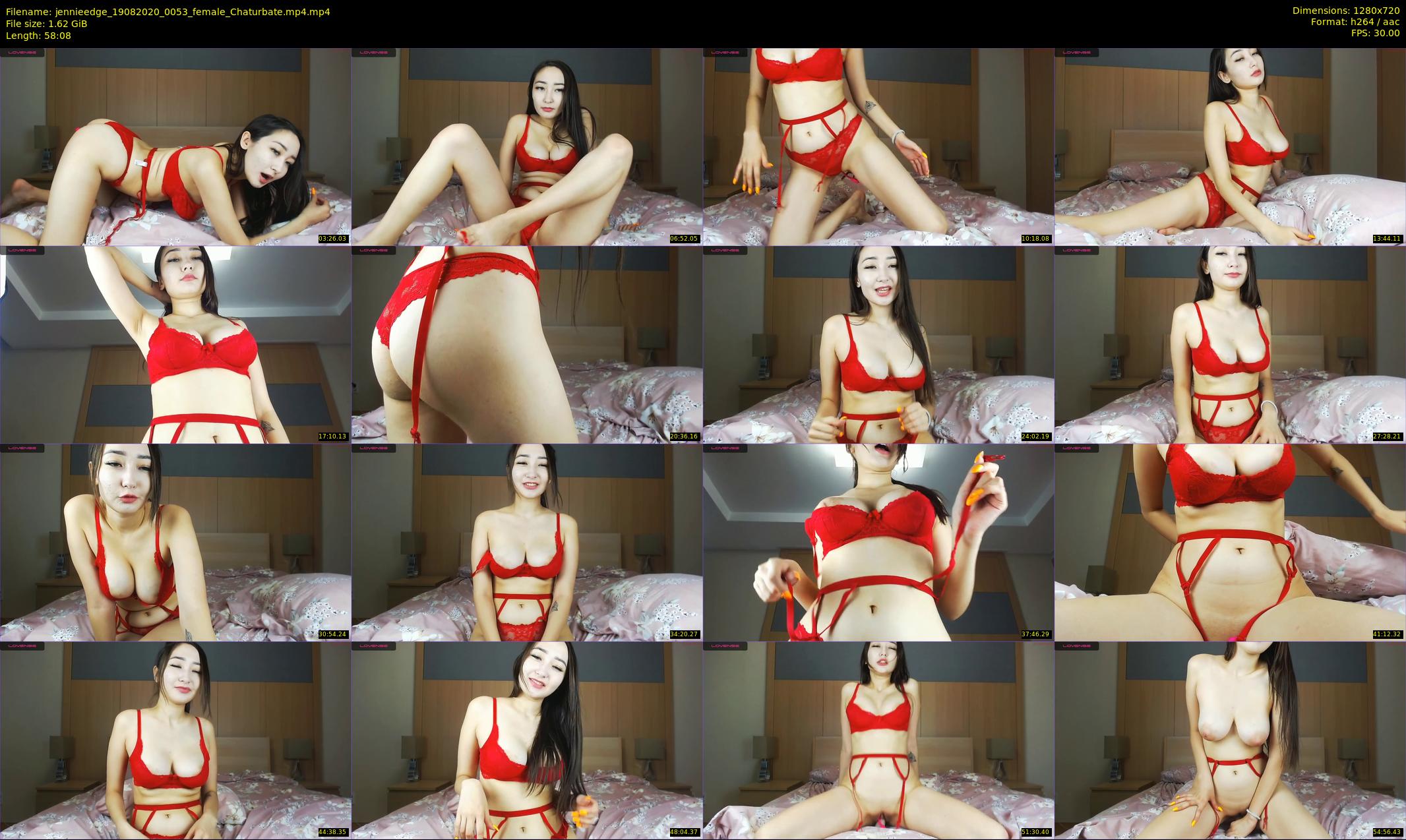 jennieedge — 59 minute Chaturbate female cam show recording, 720p, Aug 19, 2020