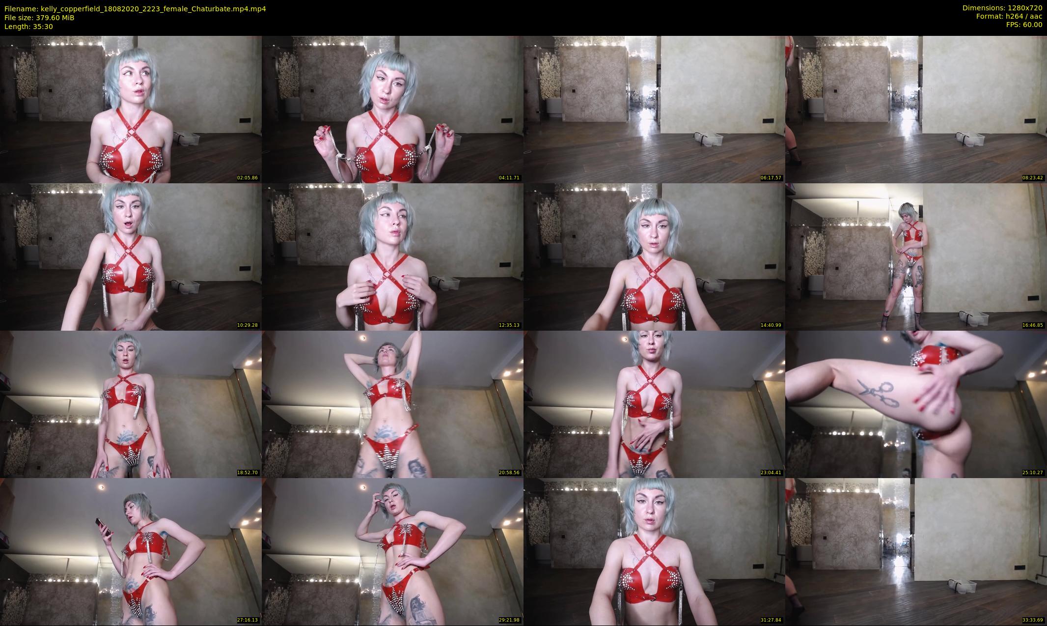 kelly_copperfield — 36 minute Chaturbate female cam show recording, 720p, Aug 18, 2020