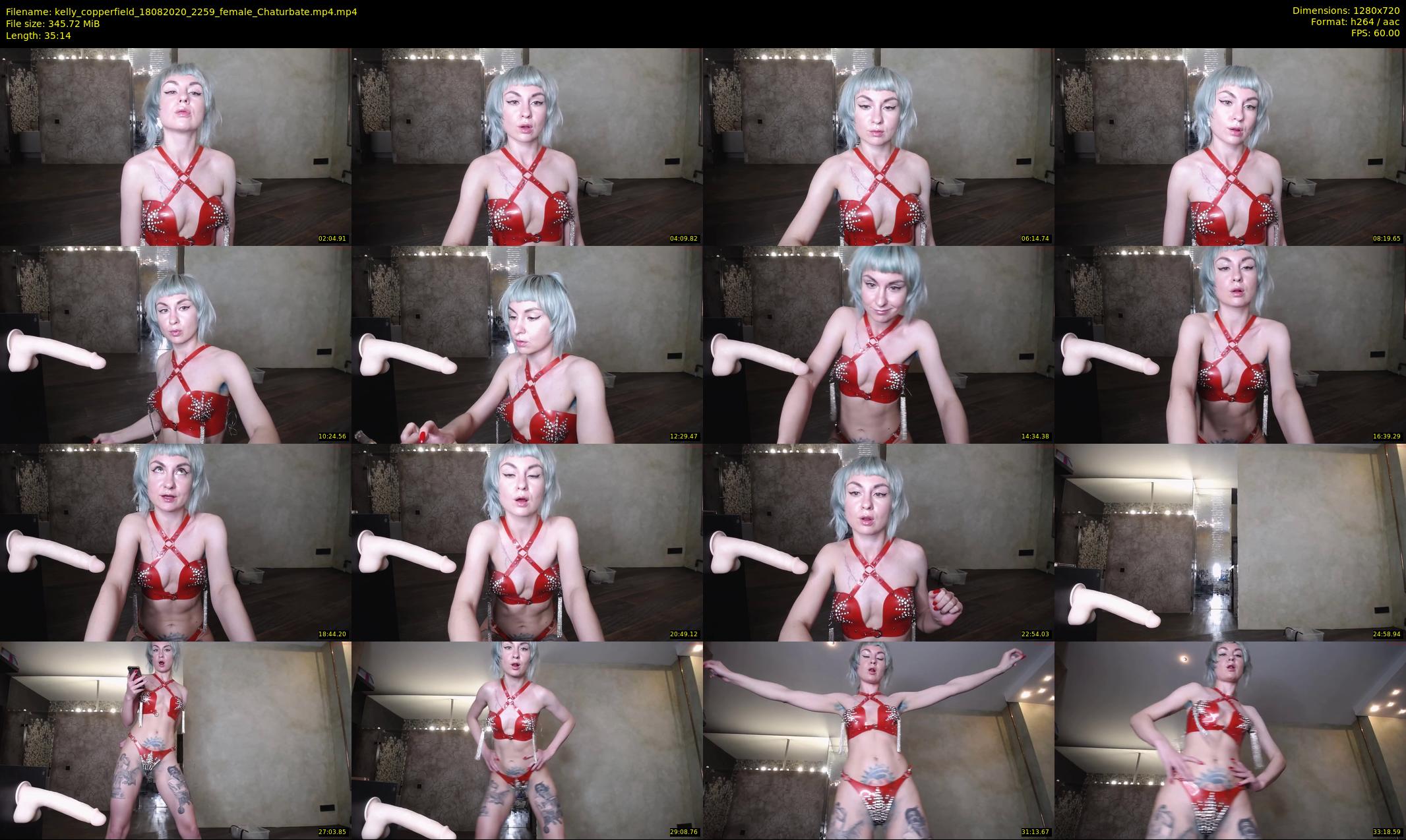kelly_copperfield — 36 minute Chaturbate female cam show recording, 720p, Aug 18, 2020