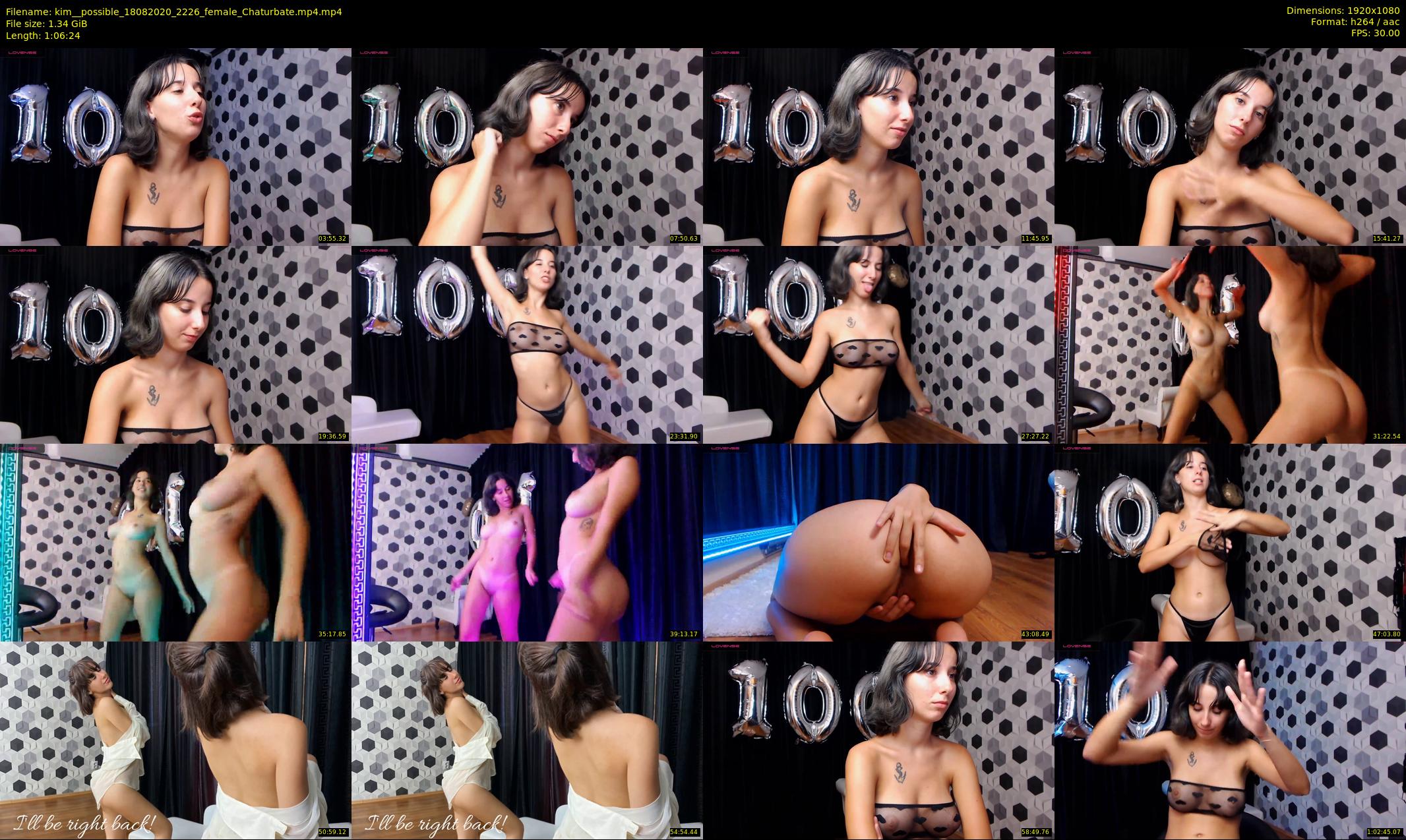 kim__possible — 67 minute Chaturbate female cam show recording, 1080p, Aug 18, 2020