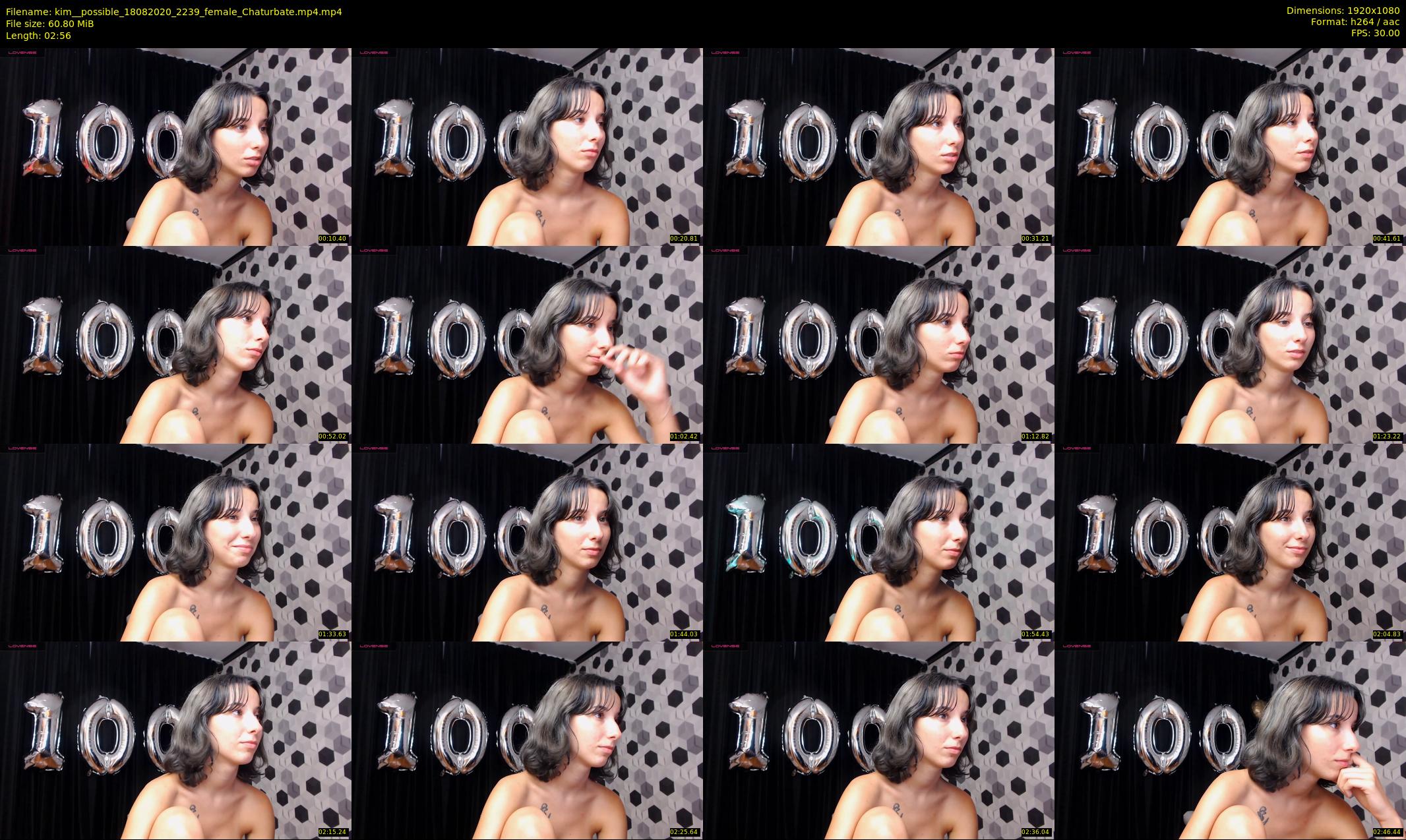 kim__possible — 3 minute Chaturbate female cam show recording, 1080p, Aug 18, 2020