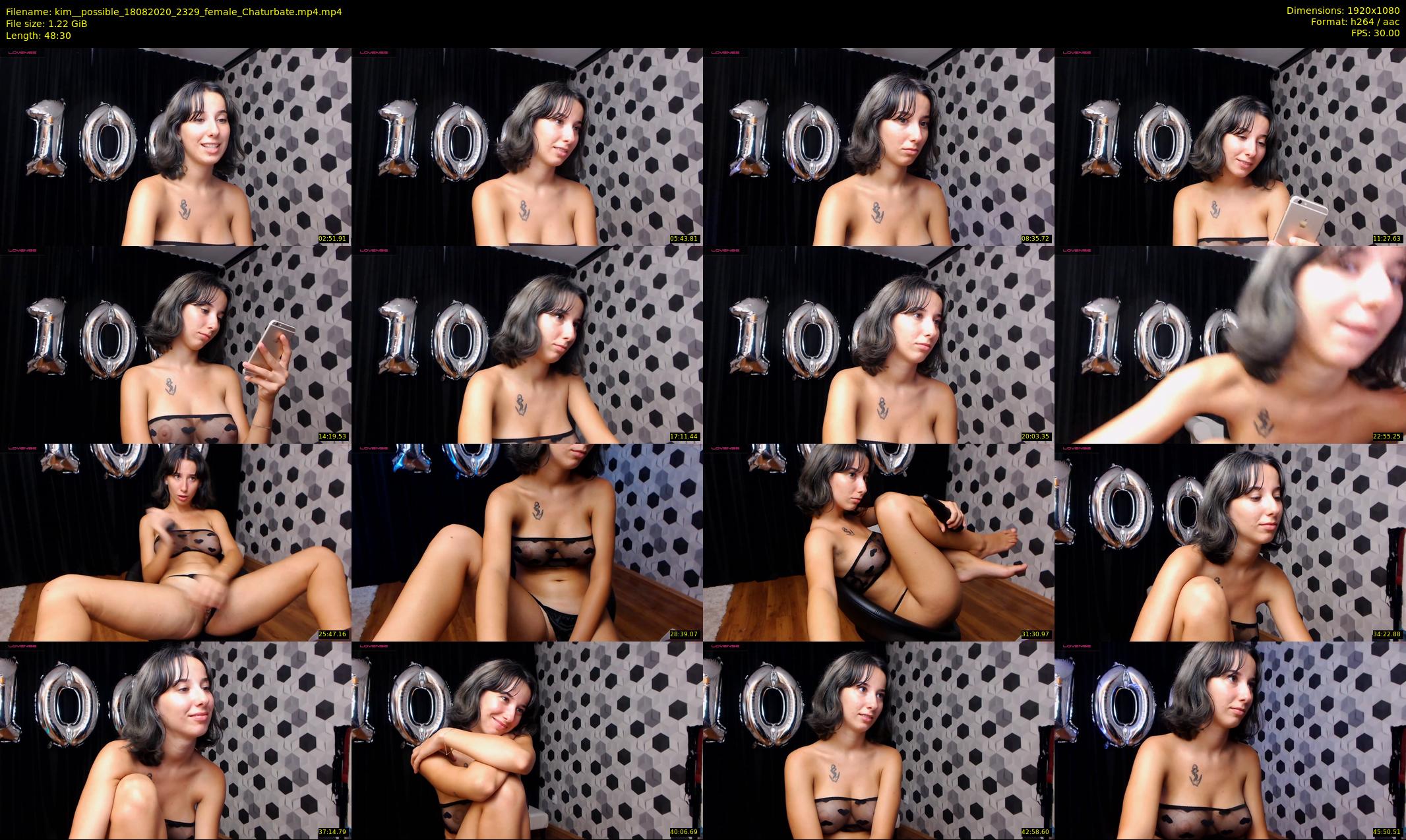 kim__possible — 49 minute Chaturbate female cam show recording, 1080p, Aug 18, 2020