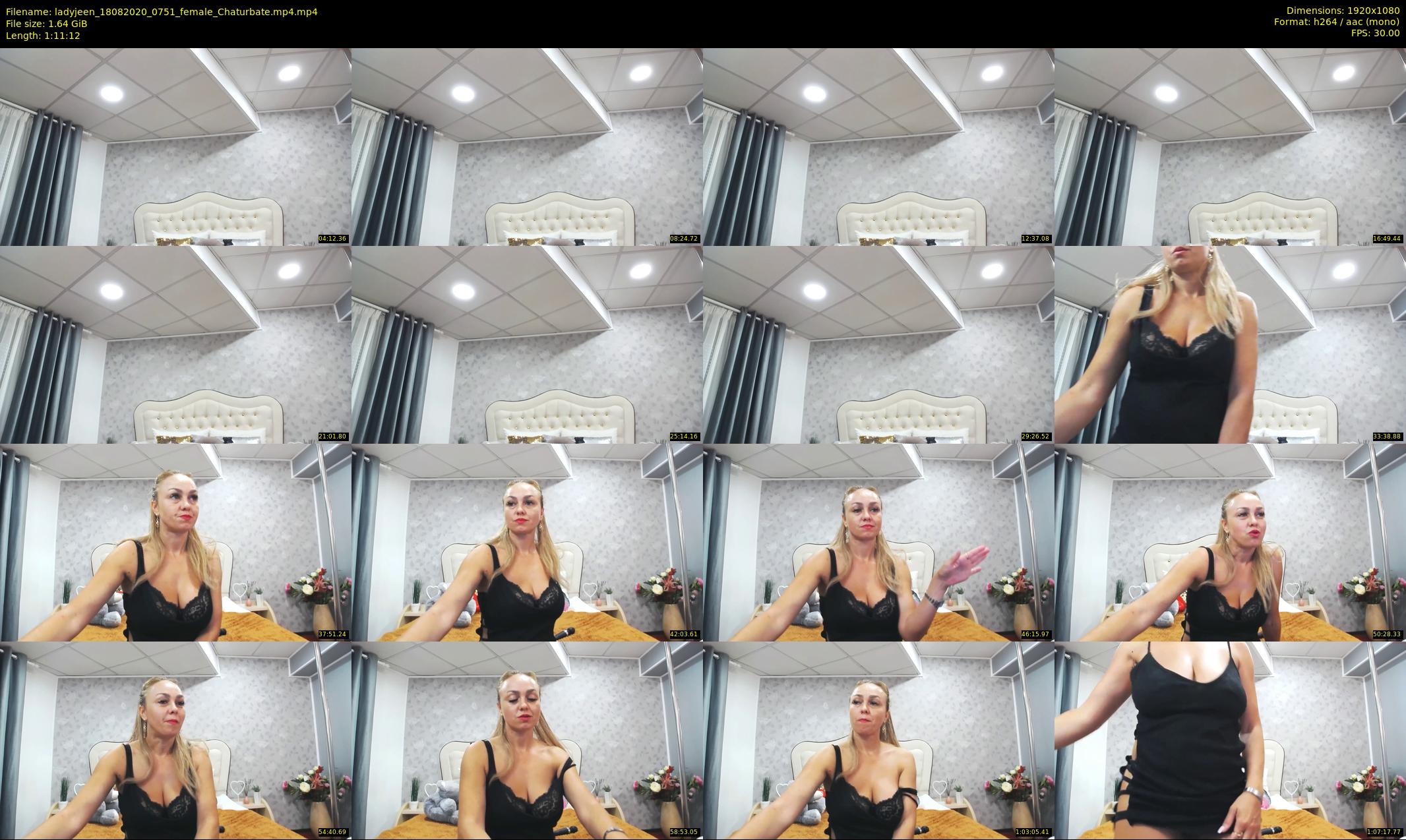 ladyjeen — 72 minute Chaturbate female cam show recording, 1080p, Aug 18, 2020