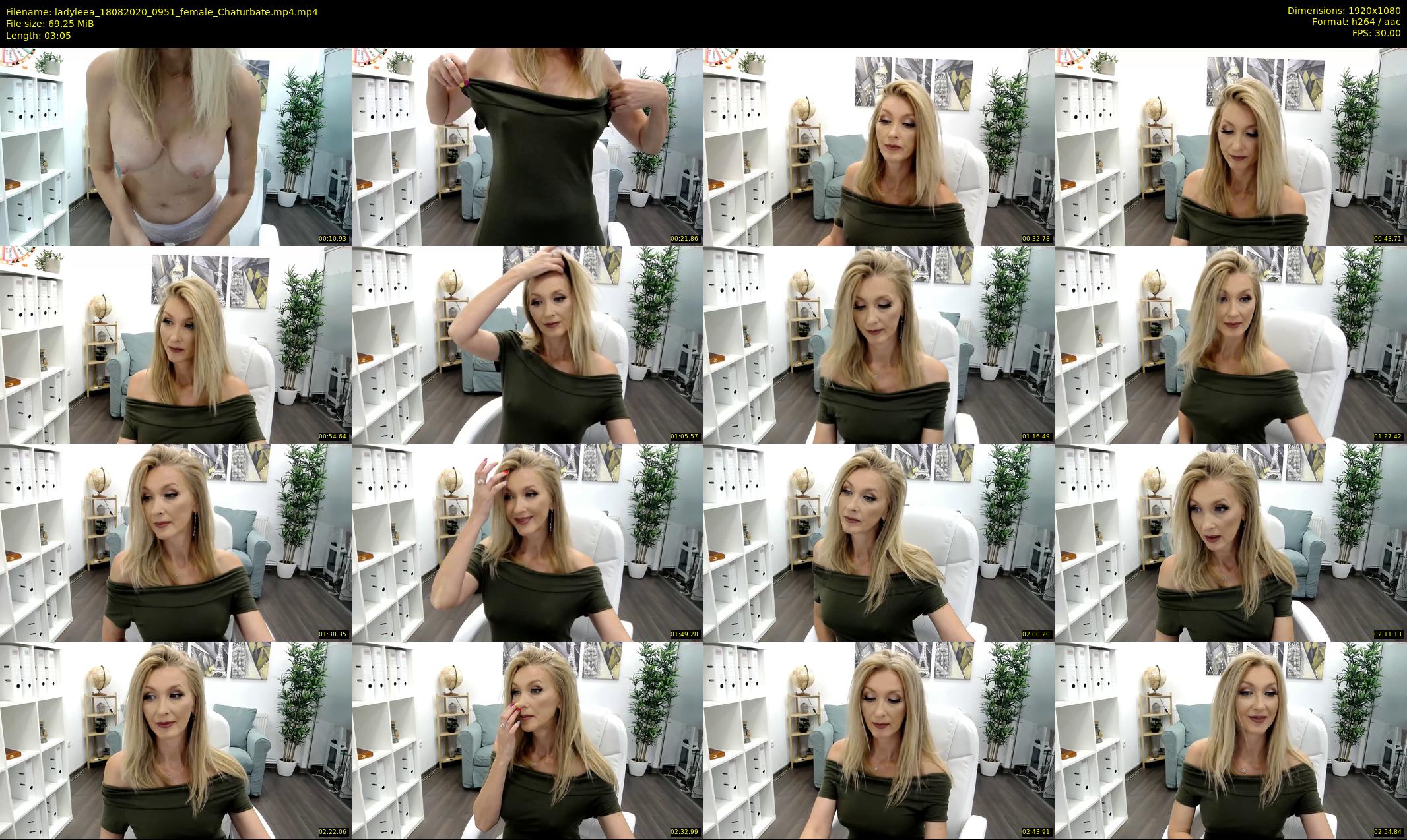 ladyleea — 4 minute Chaturbate female cam show recording, 1080p, Aug 18, 2020