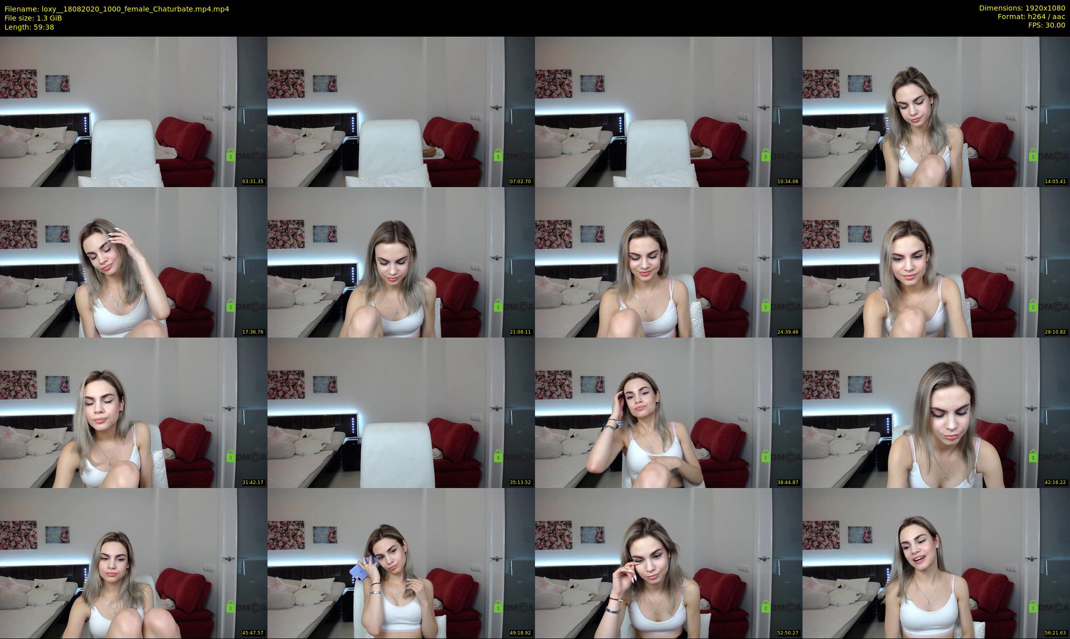 loxy_ — 60 minute Chaturbate female cam show recording, 1080p, Aug 18, 2020