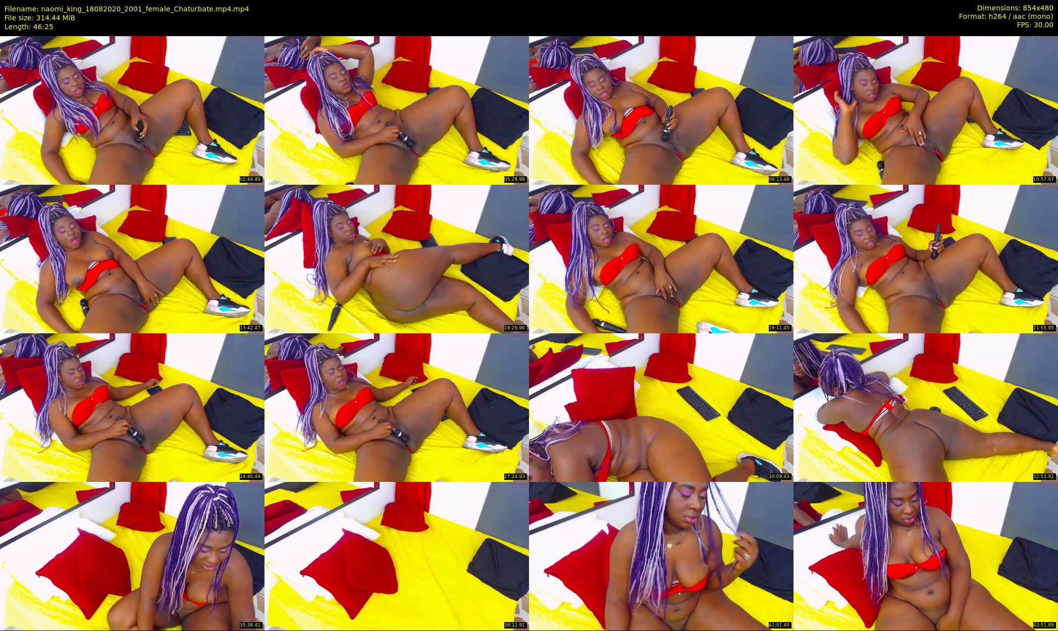 naomi_king — 47 minute Chaturbate female cam show recording, 480p, Aug 18, 2020