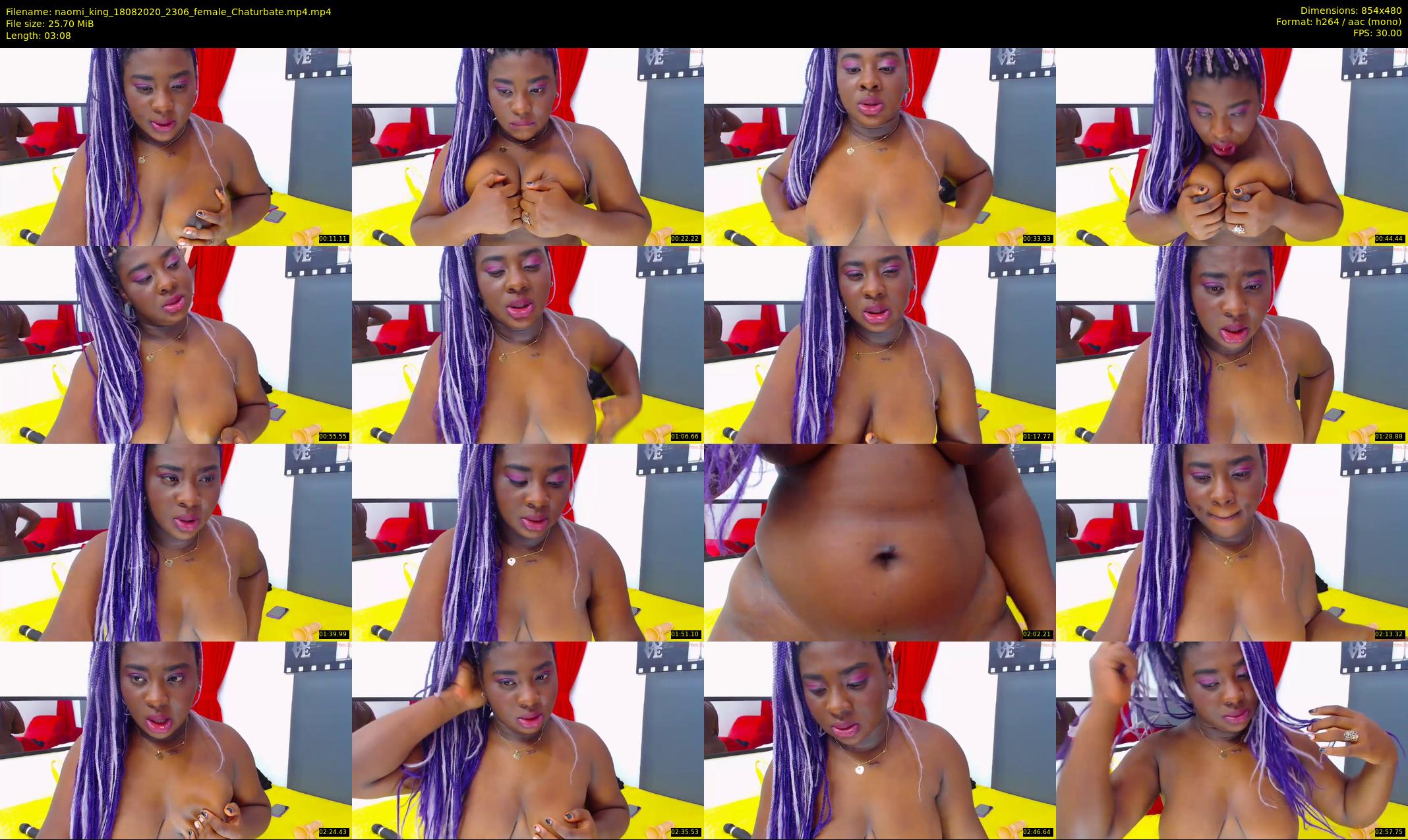 naomi_king — 4 minute Chaturbate female cam show recording, 480p, Aug 18, 2020