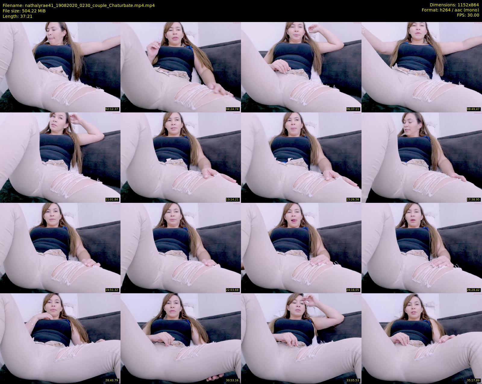 nathalyrae41 — 38 minute Chaturbate female cam show recording, 720p, Aug 19, 2020