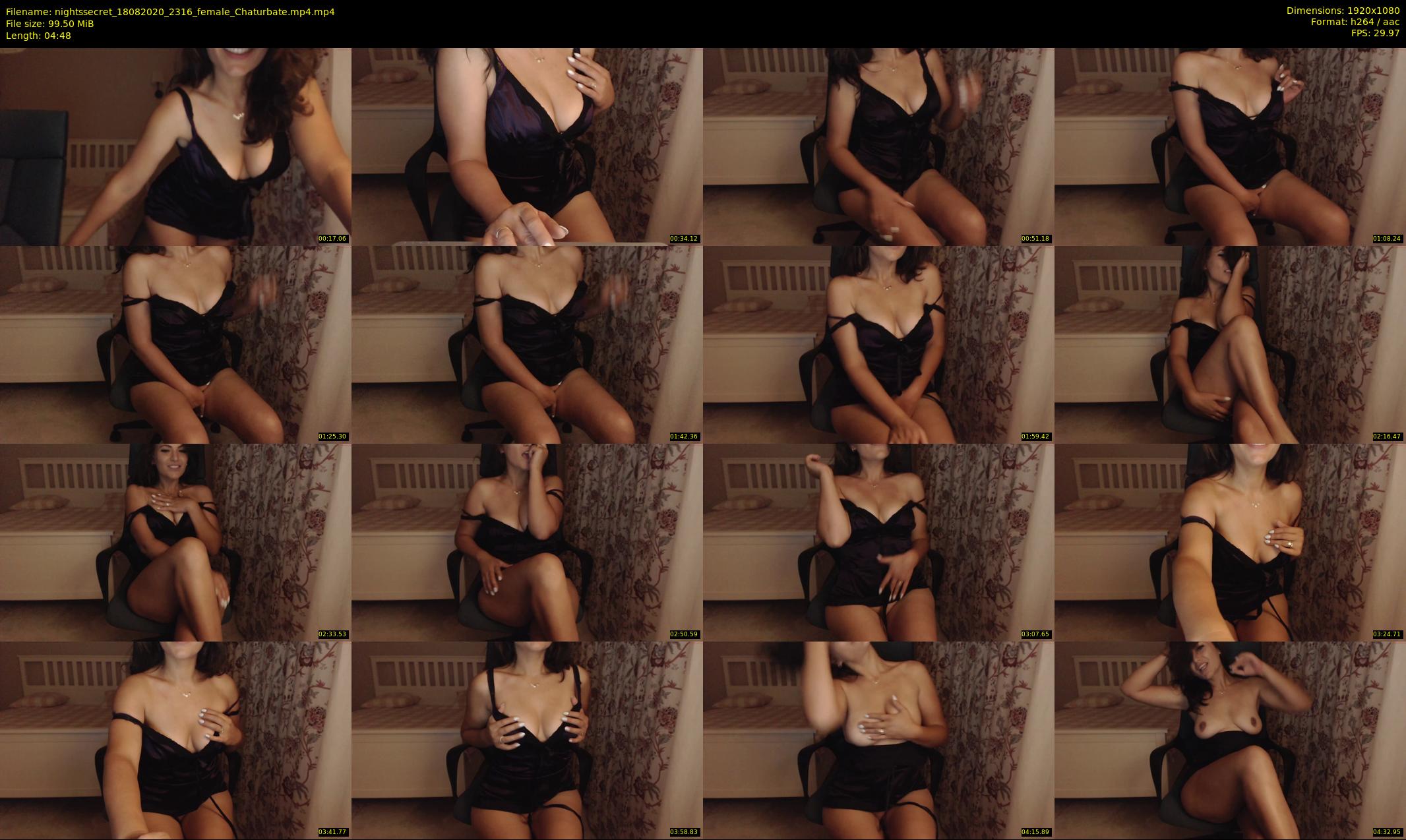 nightssecret — 5 minute Chaturbate female cam show recording, 1080p, Aug 18, 2020