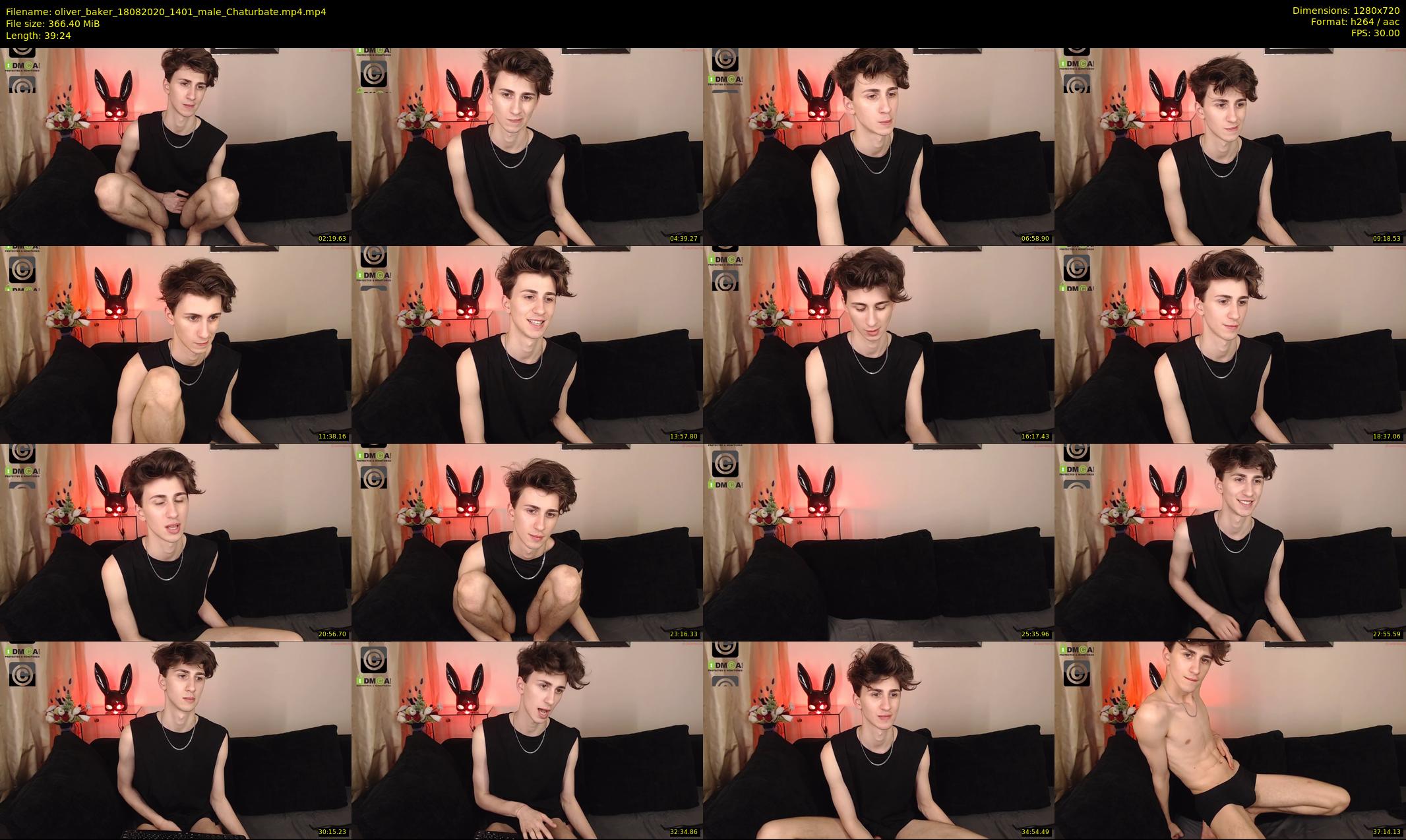 oliver_baker — 40 minute Chaturbate male cam show recording, 720p, Aug 18, 2020