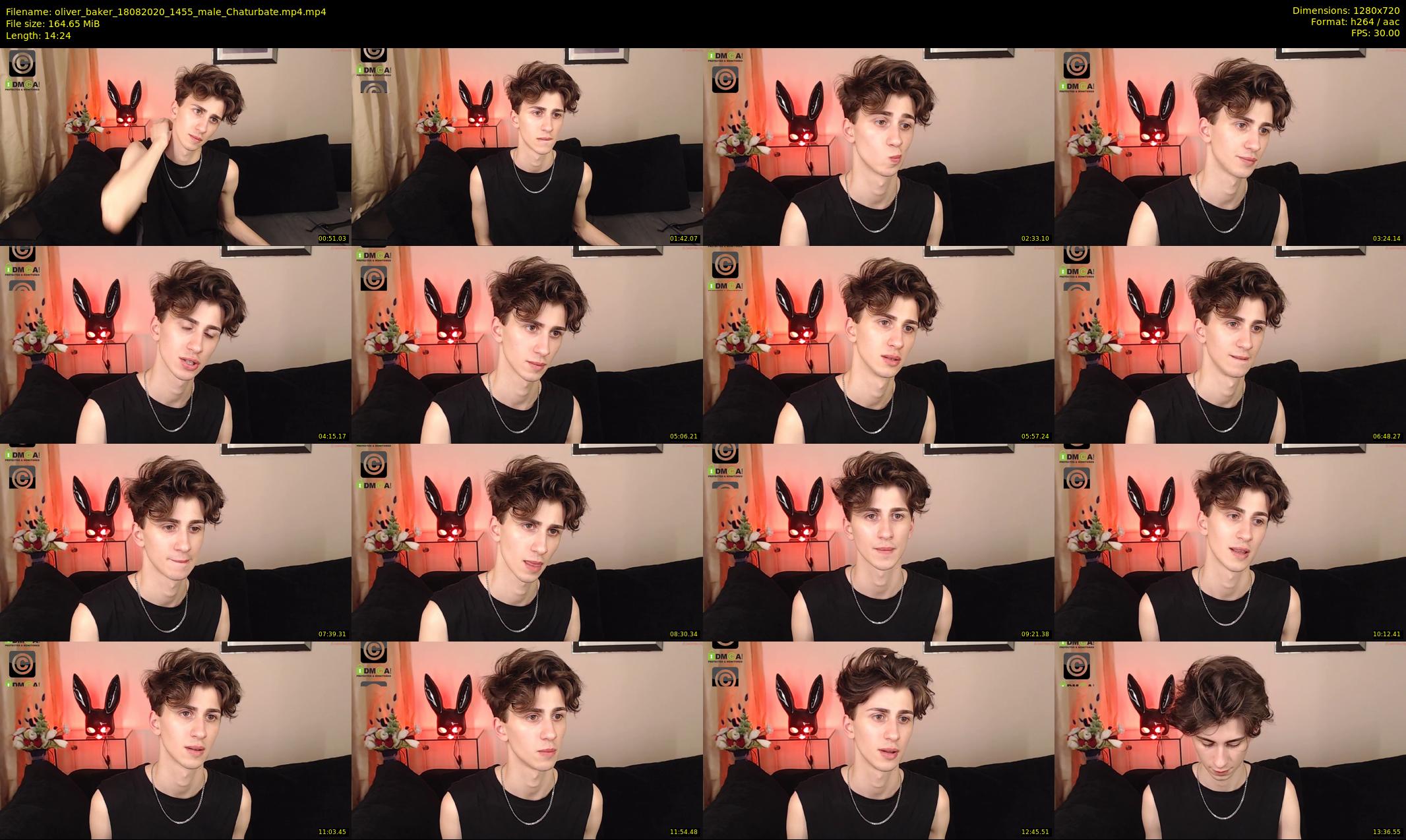 oliver_baker — 15 minute Chaturbate male cam show recording, 720p, Aug 18, 2020