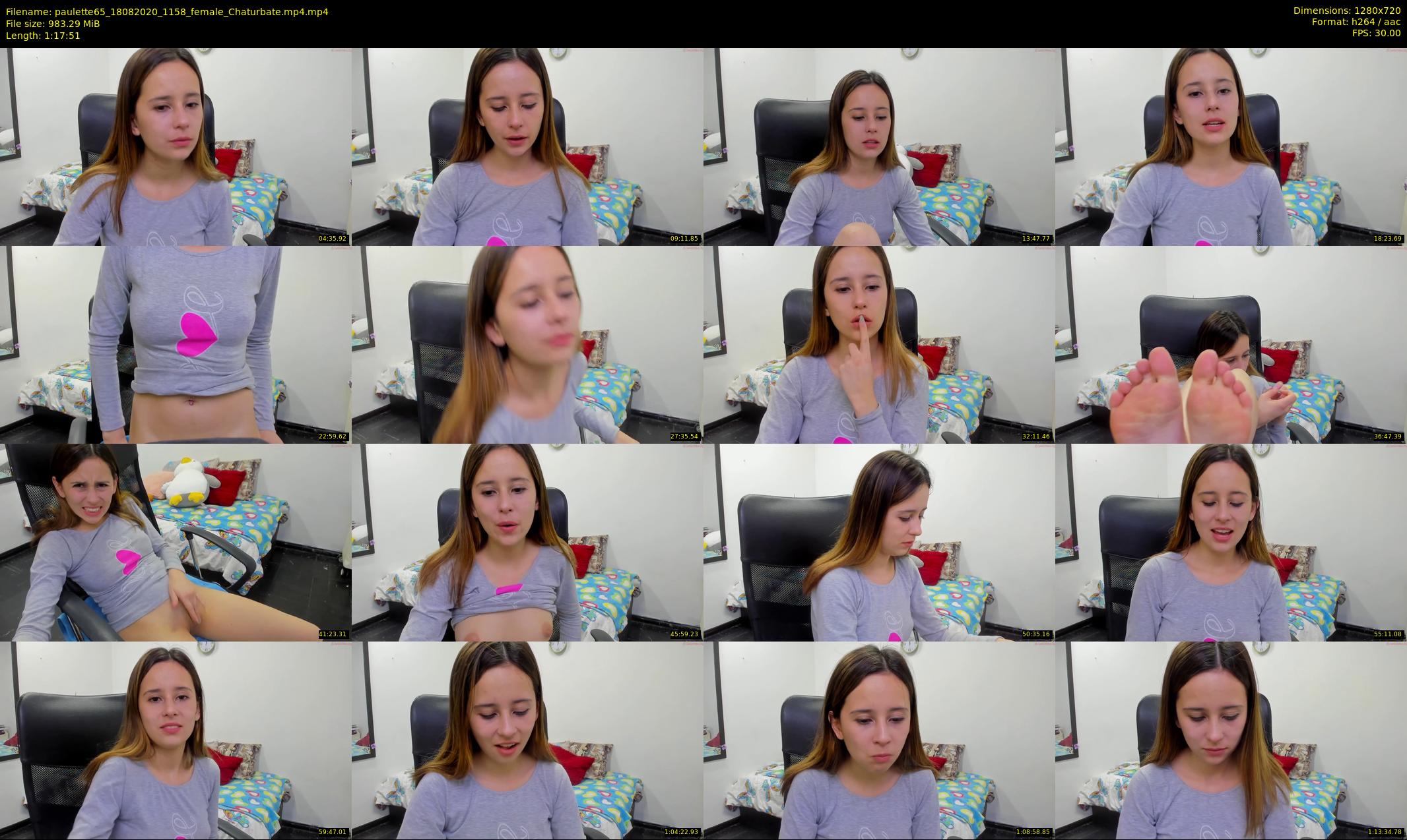 paulette65 — 78 minute Chaturbate female cam show recording, 720p, Aug 18, 2020