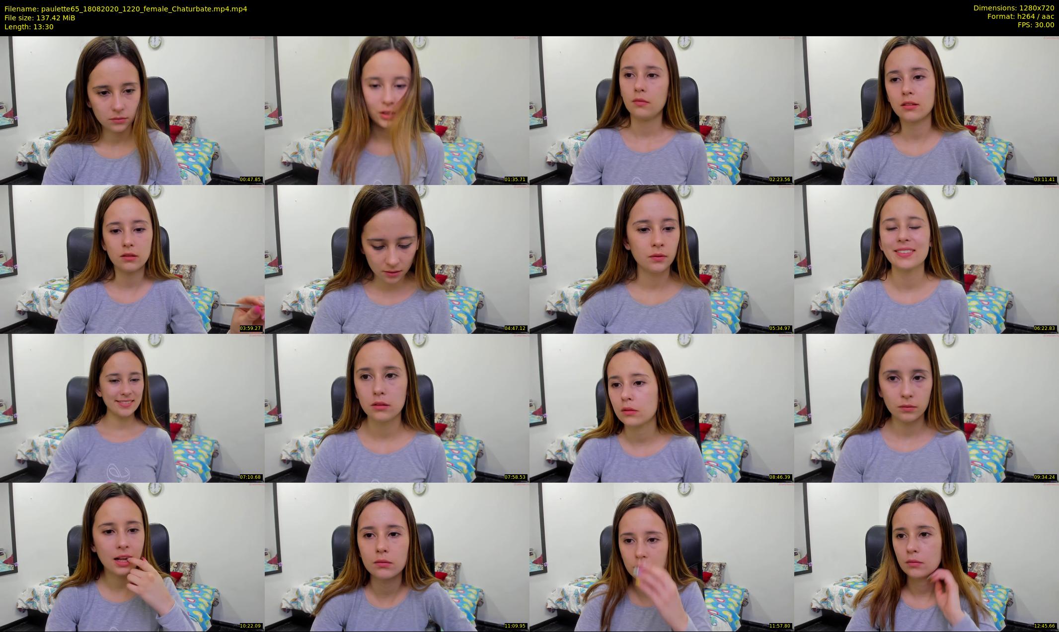 paulette65 — 14 minute Chaturbate female cam show recording, 720p, Aug 18, 2020