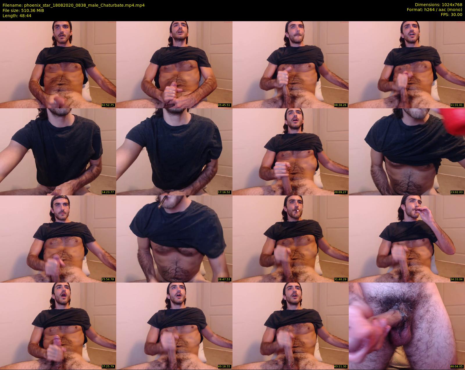 phoenix_star — 49 minute Chaturbate male cam show recording, 720p, Aug 18, 2020