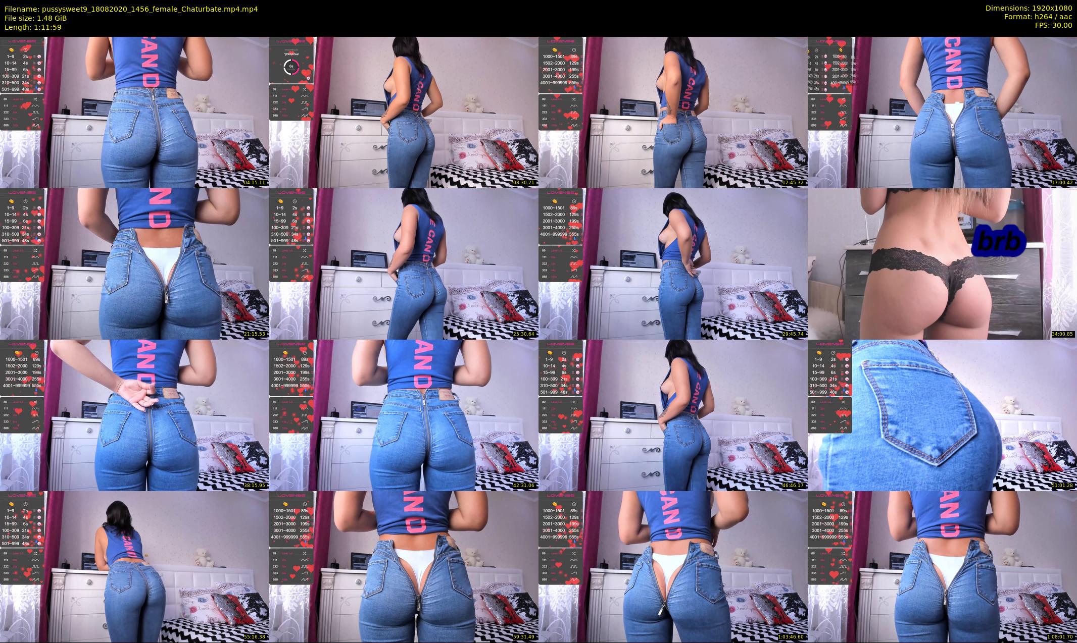 pussysweet9 — 72 minute Chaturbate female cam show recording, 1080p, Aug 18, 2020
