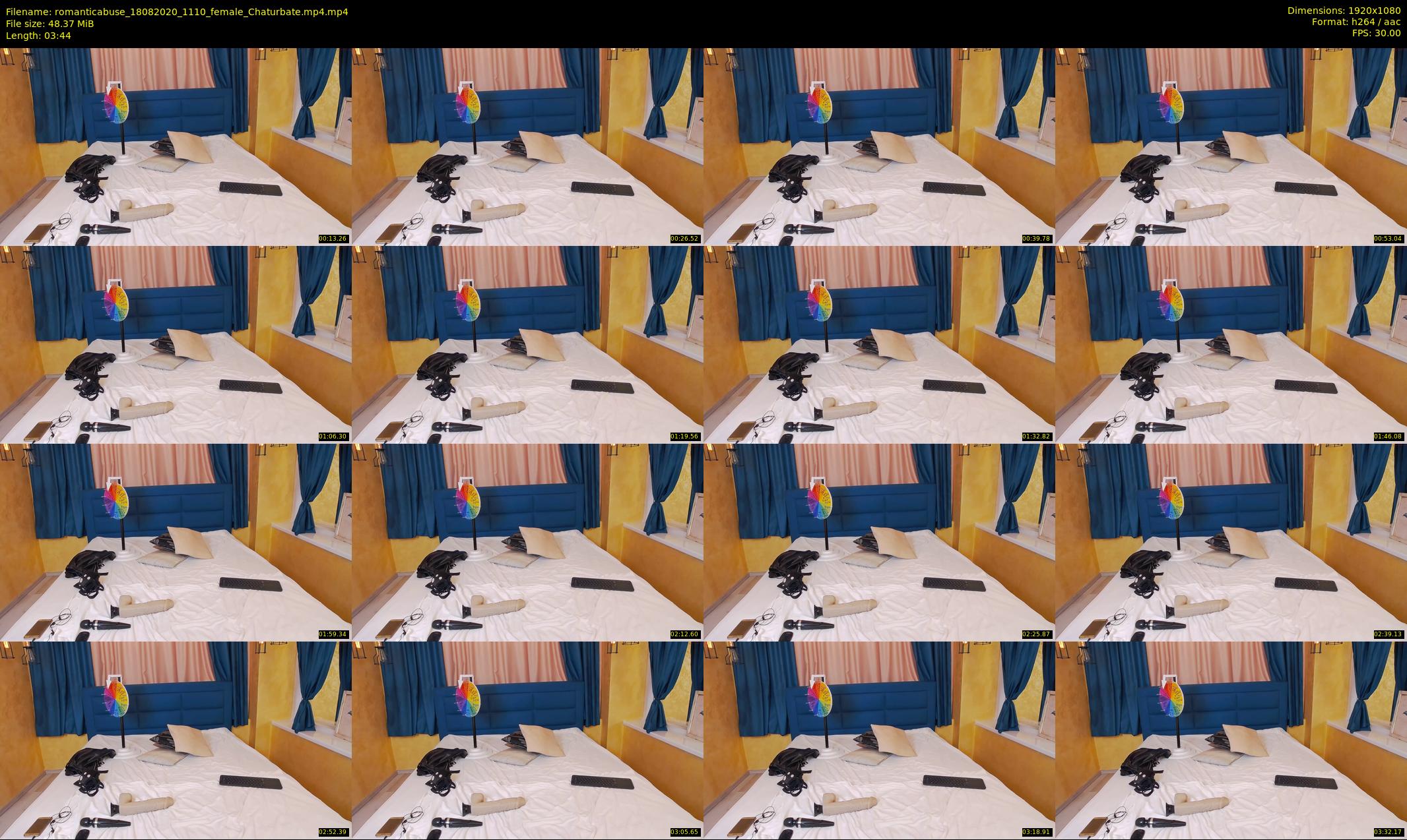 romanticabuse — 4 minute Chaturbate female cam show recording, 1080p, Aug 18, 2020
