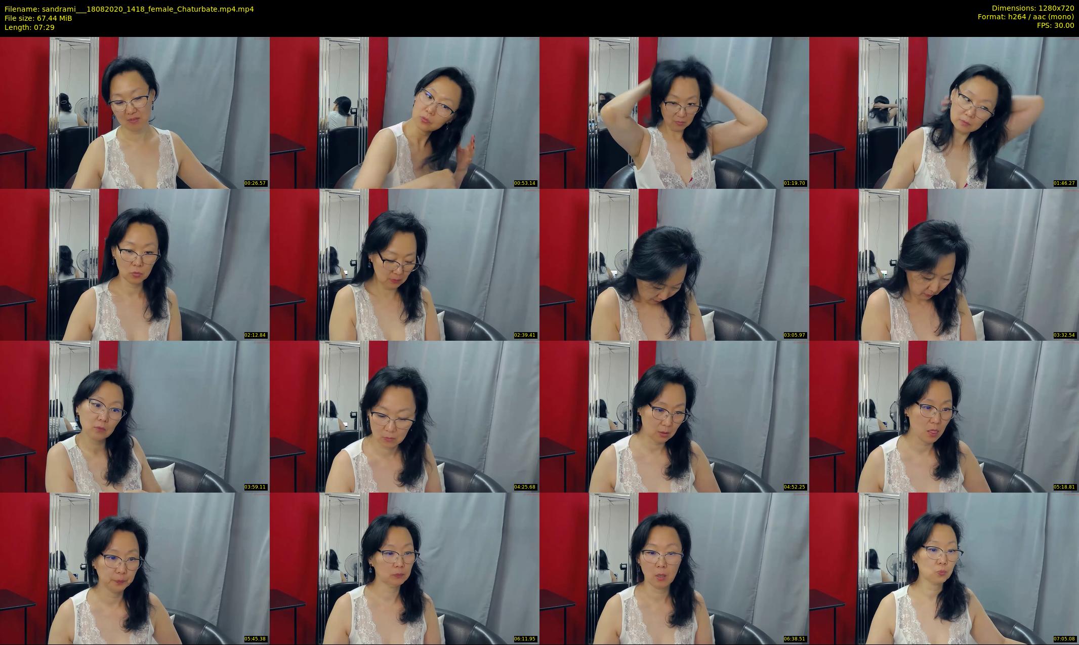 sandrami__ — 8 minute Chaturbate female cam show recording, 720p, Aug 18, 2020