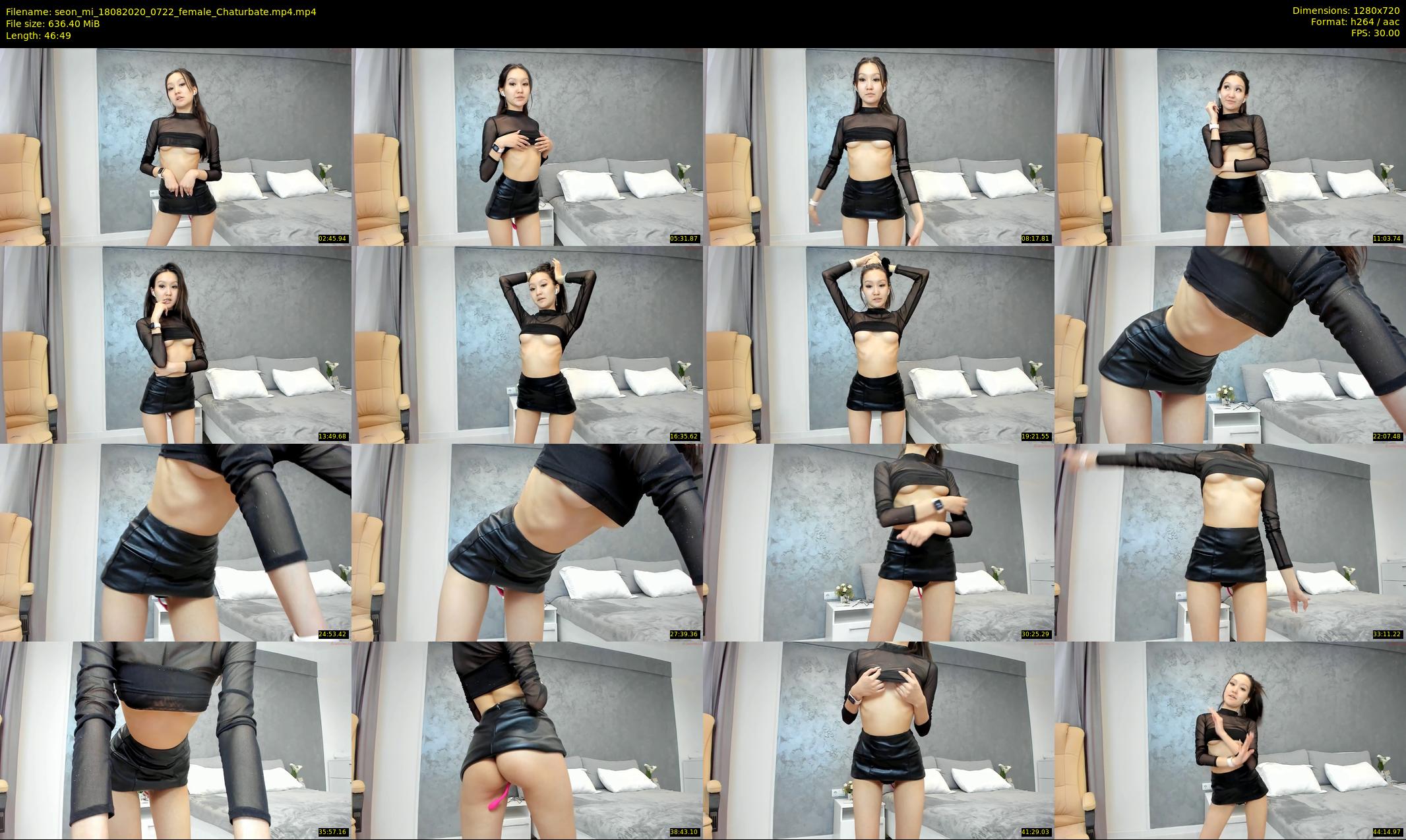 seon_mi — 47 minute Chaturbate female cam show recording, 720p, Aug 18, 2020