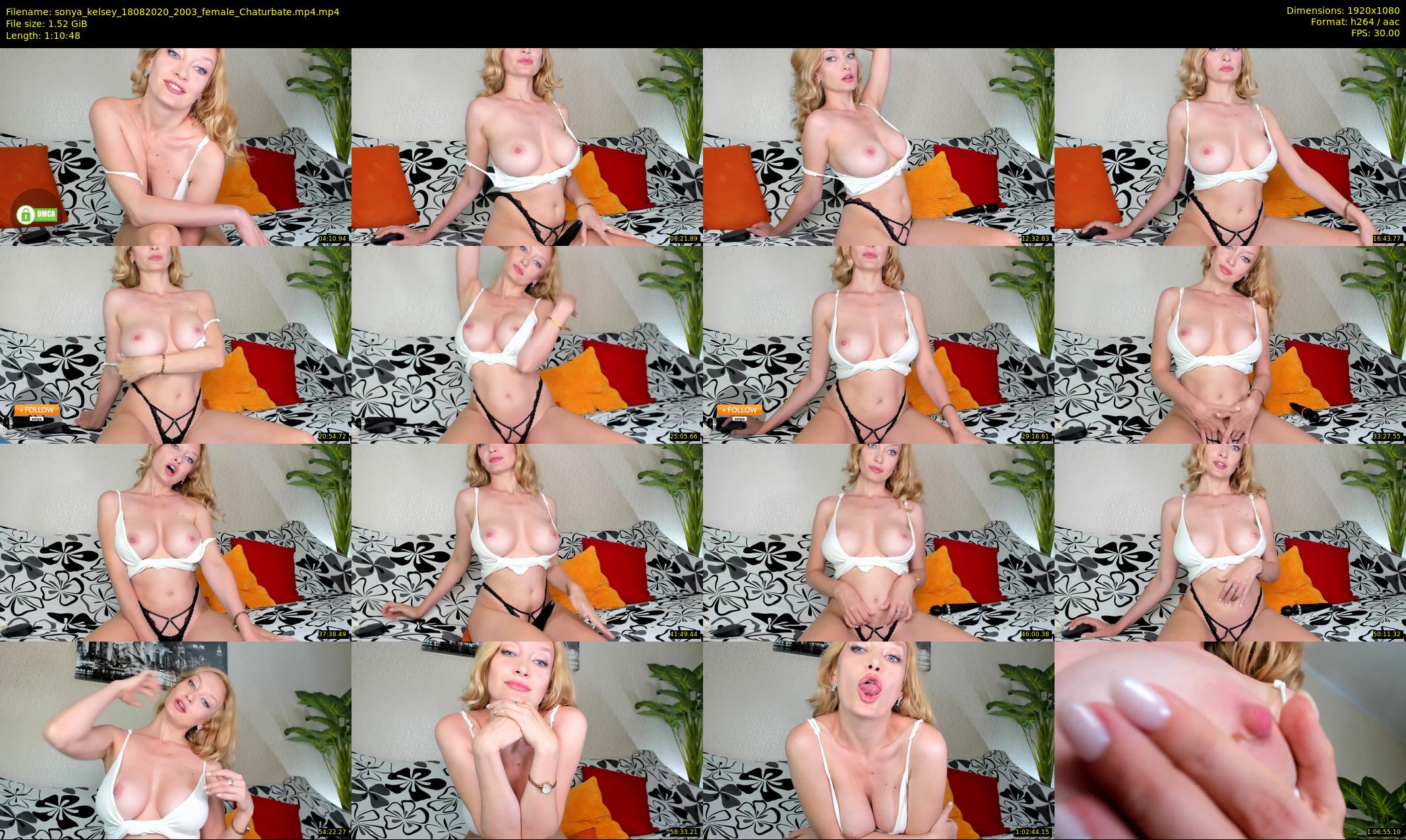 sonya_kelsey — 71 minute Chaturbate female cam show recording, 1080p, Aug 18, 2020