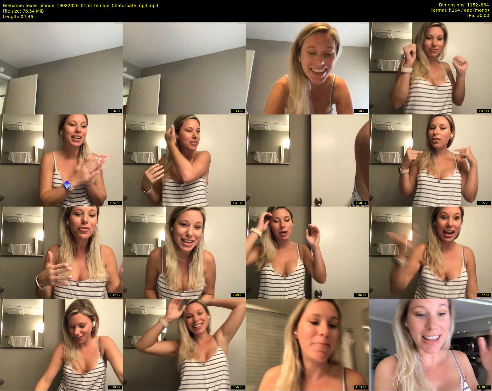 texas_blonde — 5 minute Chaturbate female cam show recording, 720p, Aug 19, 2020