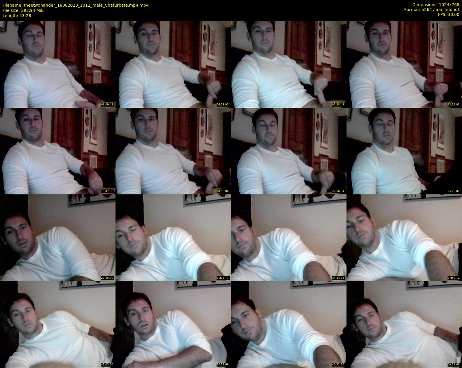 theetwohander — 54 minute Chaturbate male cam show recording, 720p, Aug 18, 2020