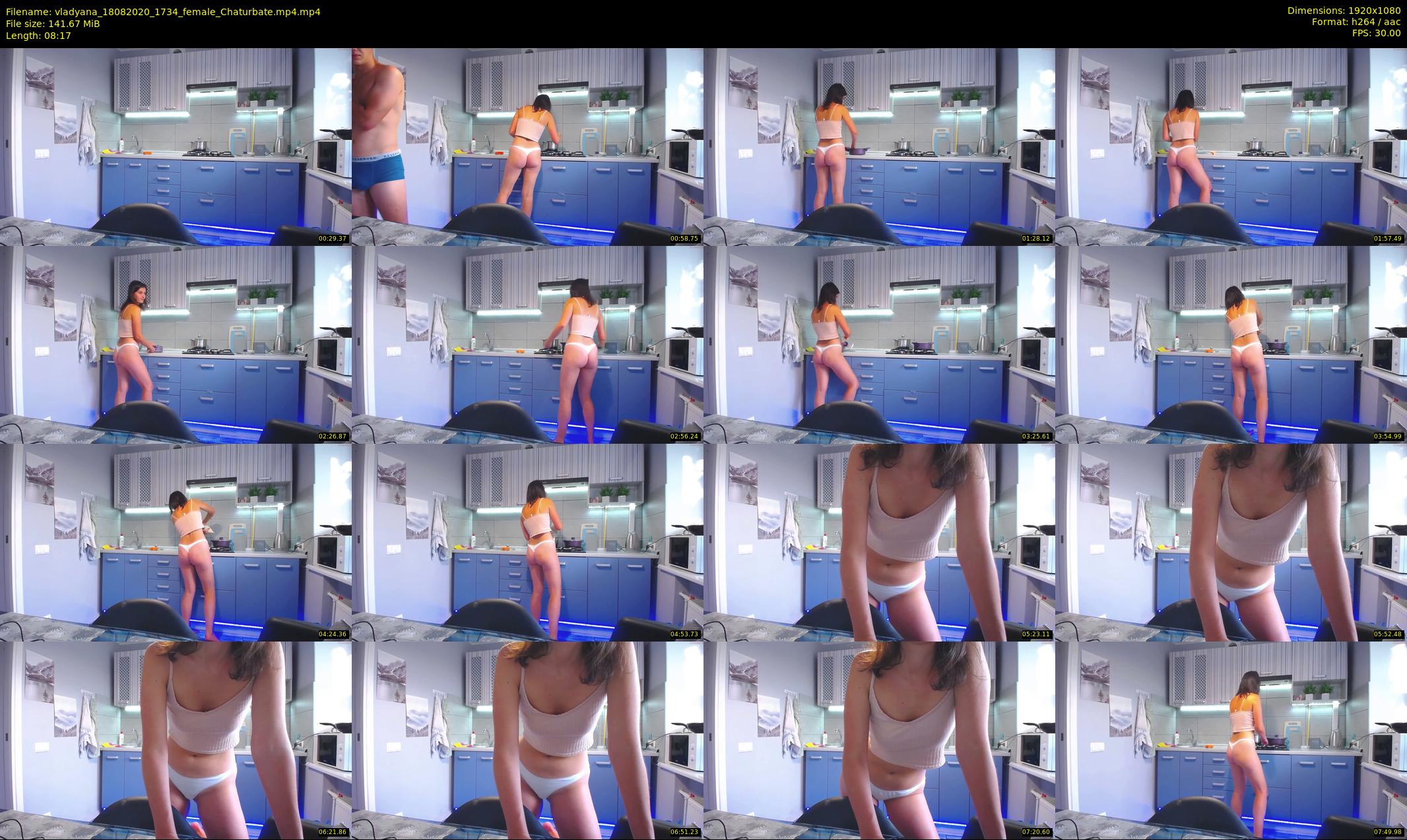 vladyana — 9 minute Chaturbate couple cam show recording, 1080p, Aug 18, 2020