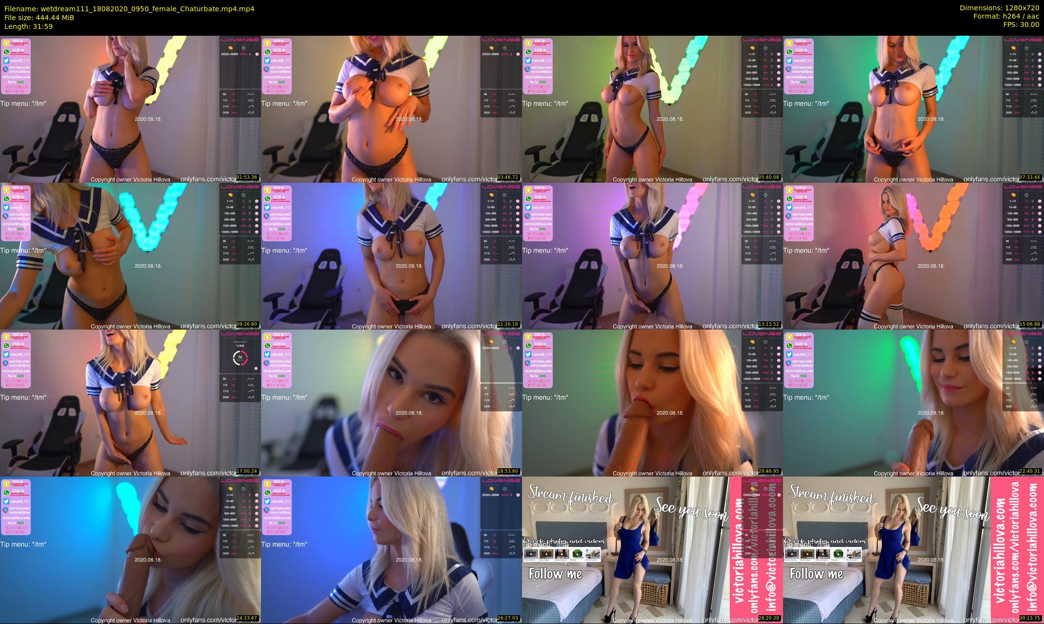 wetdream111 — 32 minute Chaturbate couple cam show recording, 720p, Aug 18, 2020