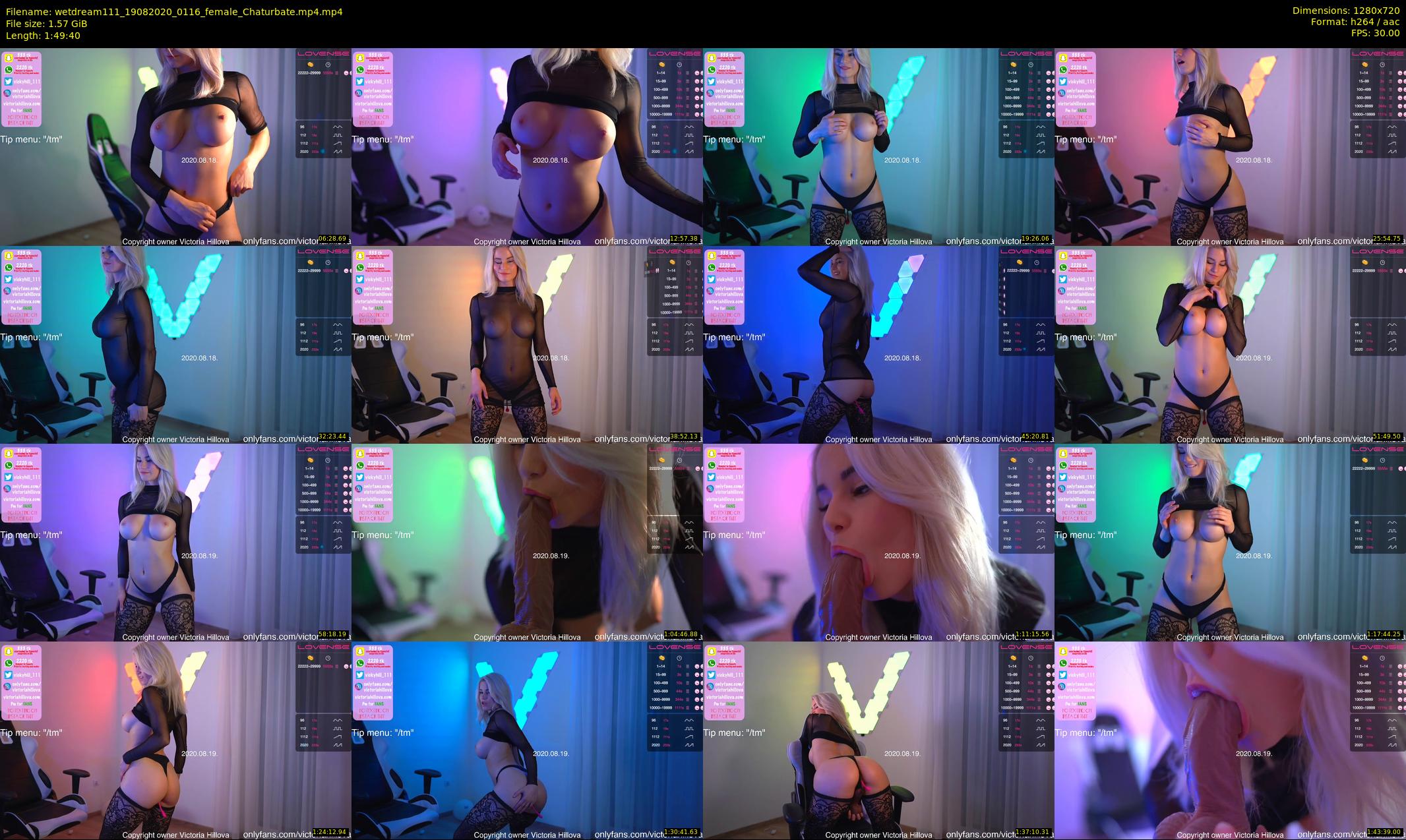 wetdream111 — 110 minute Chaturbate couple cam show recording, 720p, Aug 19, 2020