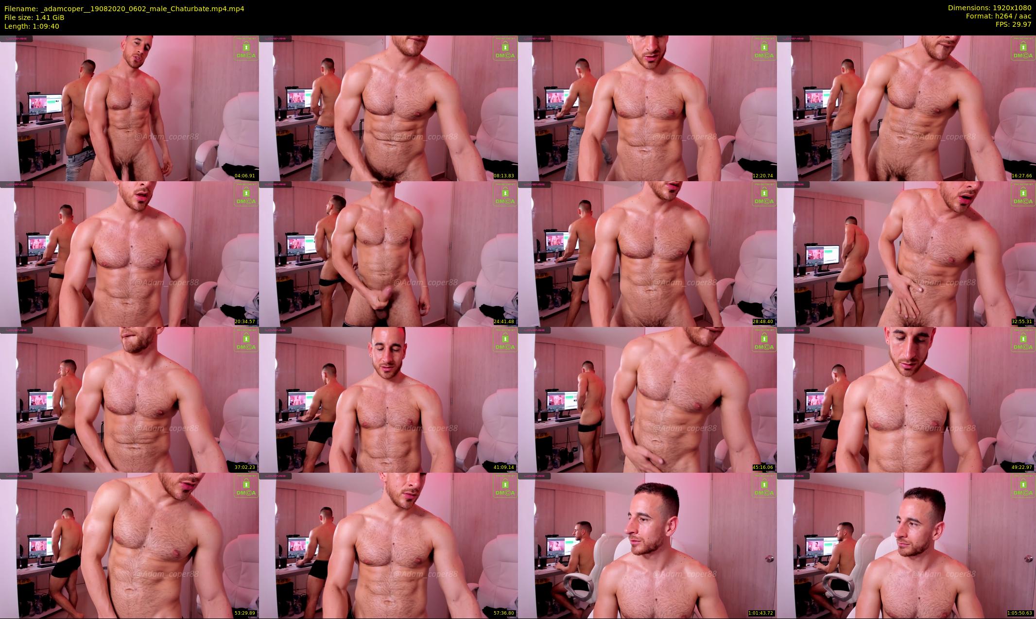 _adamcoper_ — 70 minute Chaturbate male cam show recording, 1080p, Aug 19, 2020