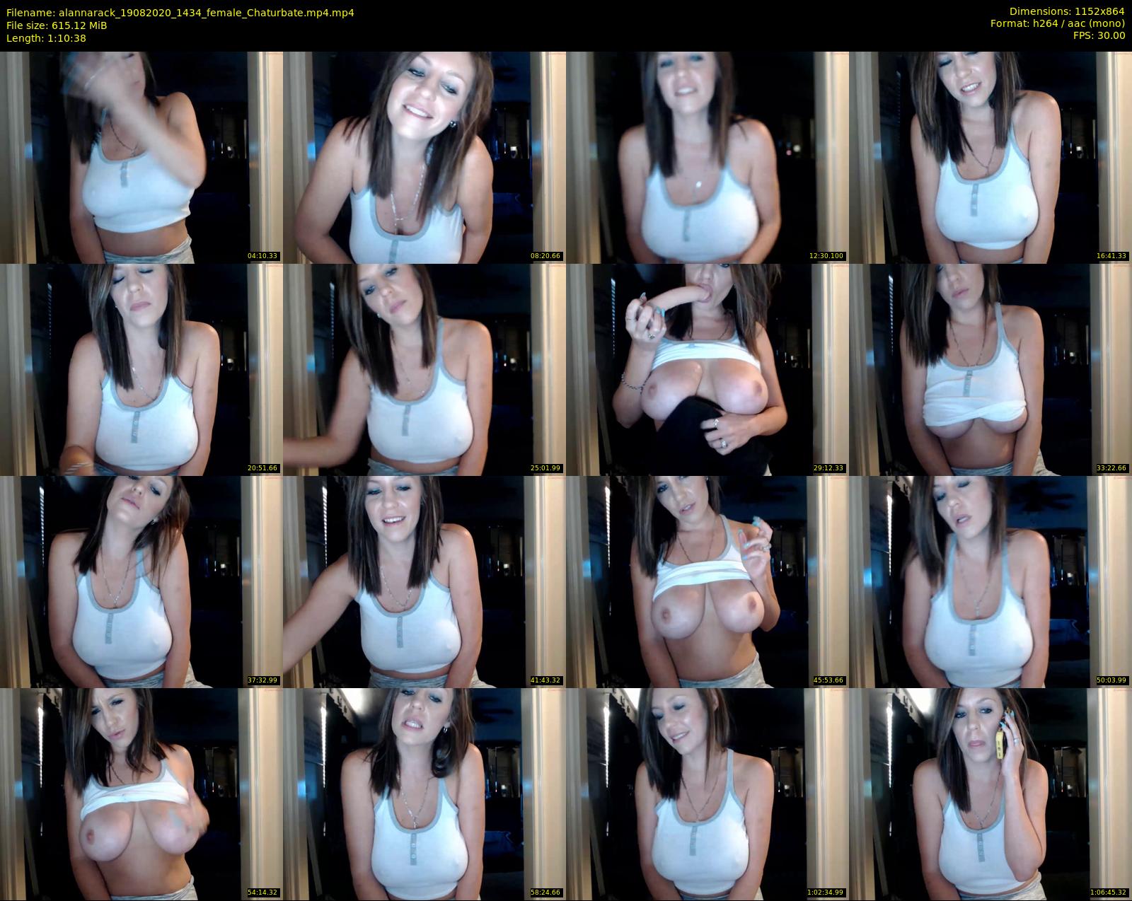 alannarack — 71 minute Chaturbate female cam show recording, 720p, Aug 19, 2020