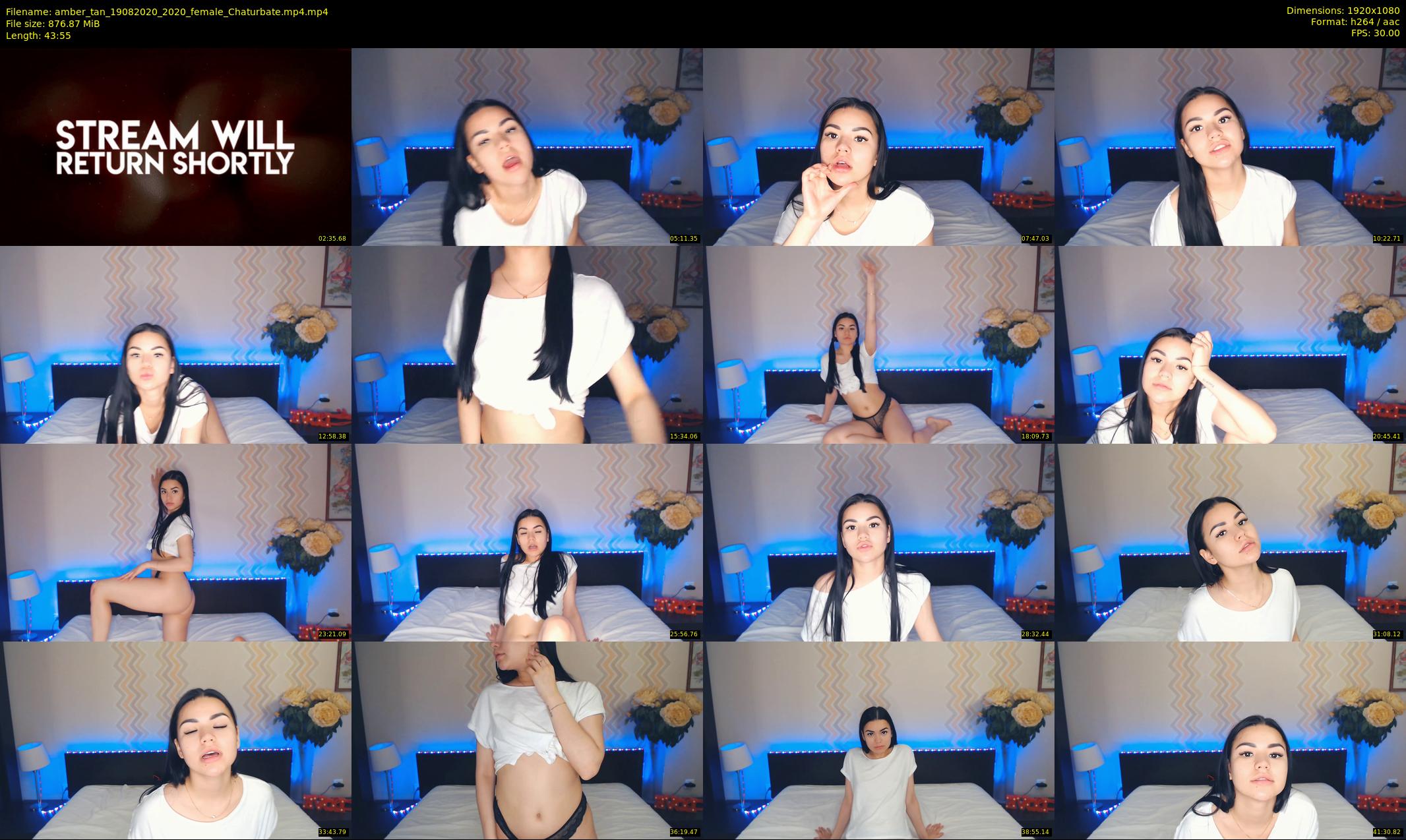 amber_tan — 44 minute Chaturbate female cam show recording, 1080p, Aug 19, 2020
