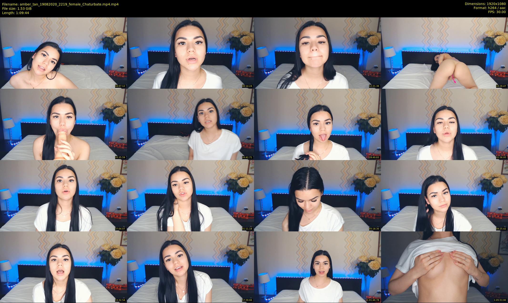 amber_tan — 70 minute Chaturbate female cam show recording, 1080p, Aug 19, 2020