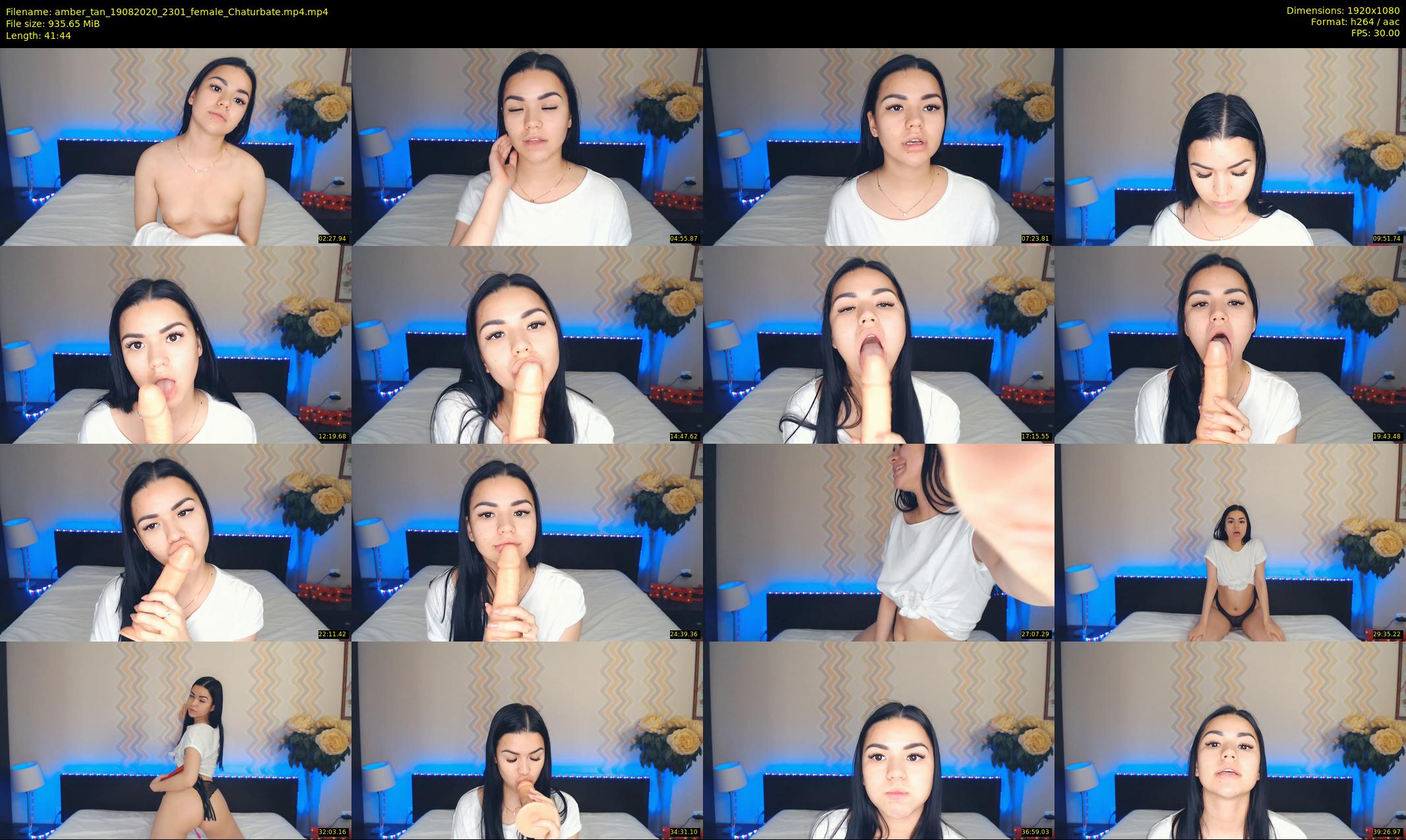 amber_tan — 42 minute Chaturbate female cam show recording, 1080p, Aug 19, 2020