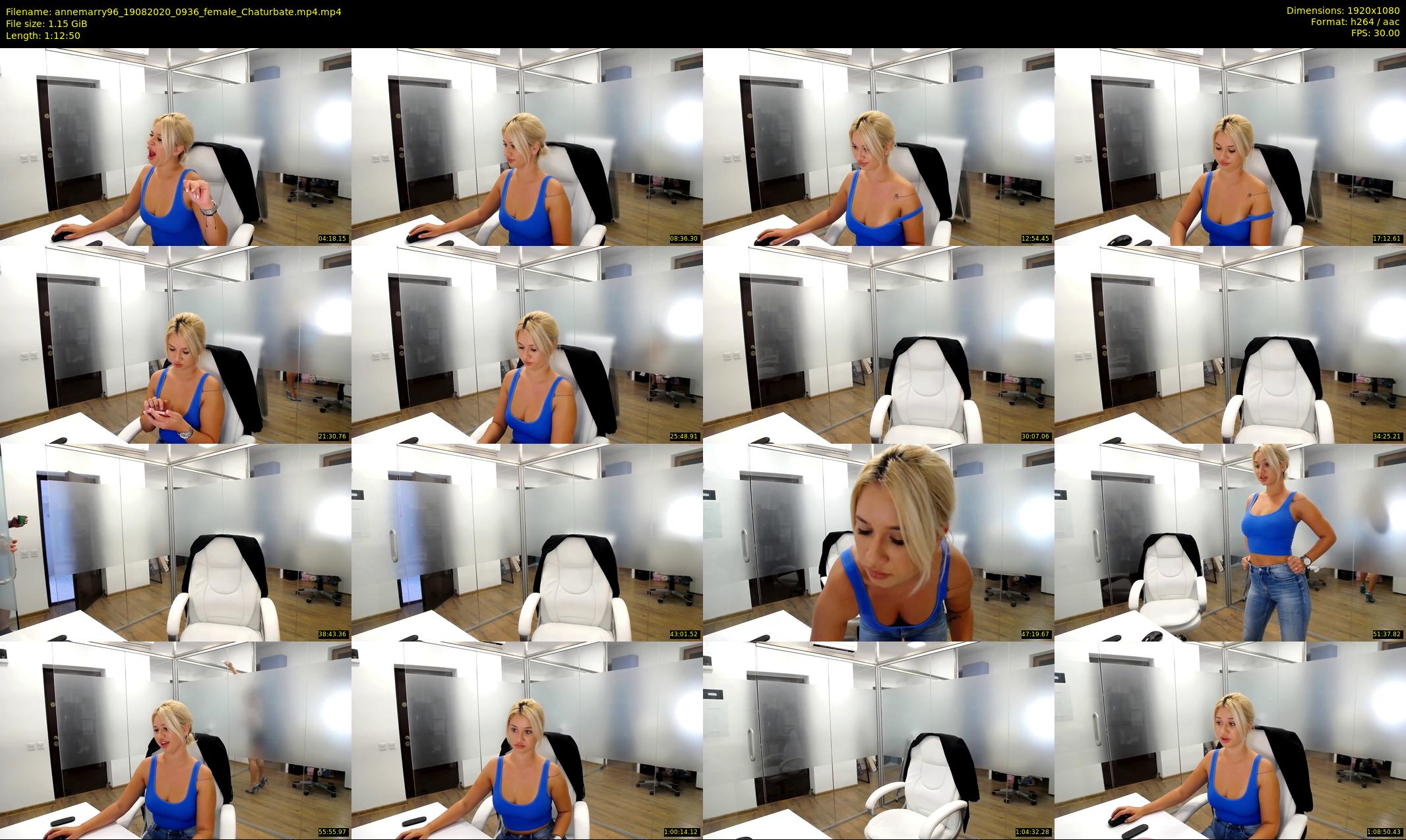 annemarry96 — 73 minute Chaturbate female cam show recording, 1080p, Aug 19, 2020
