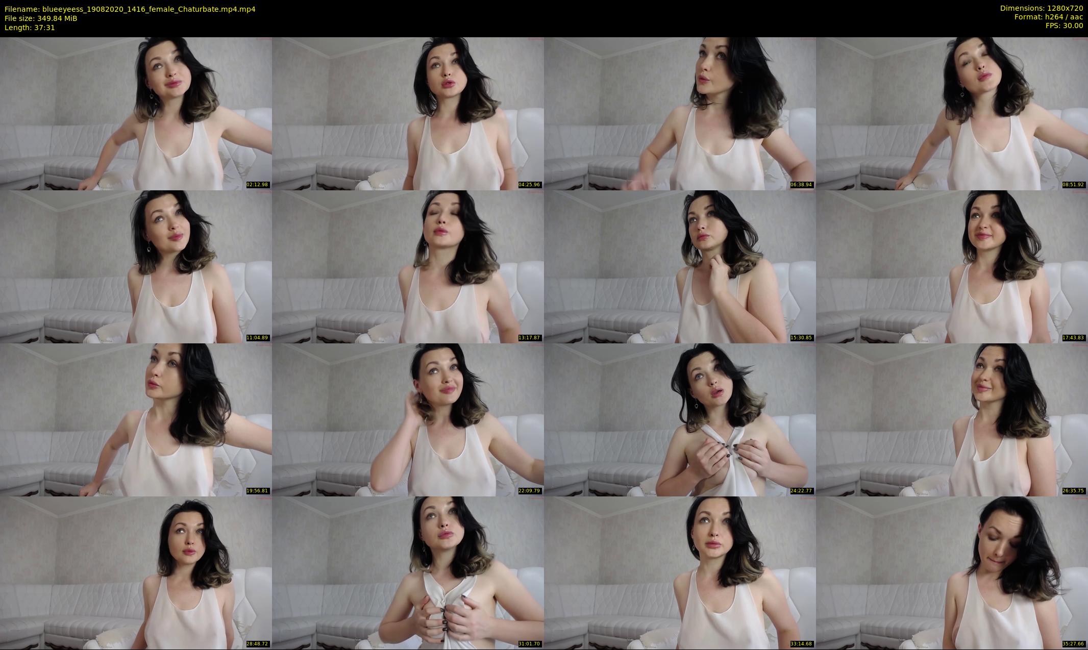 blueeyeess — 38 minute Chaturbate female cam show recording, 720p, Aug 19, 2020