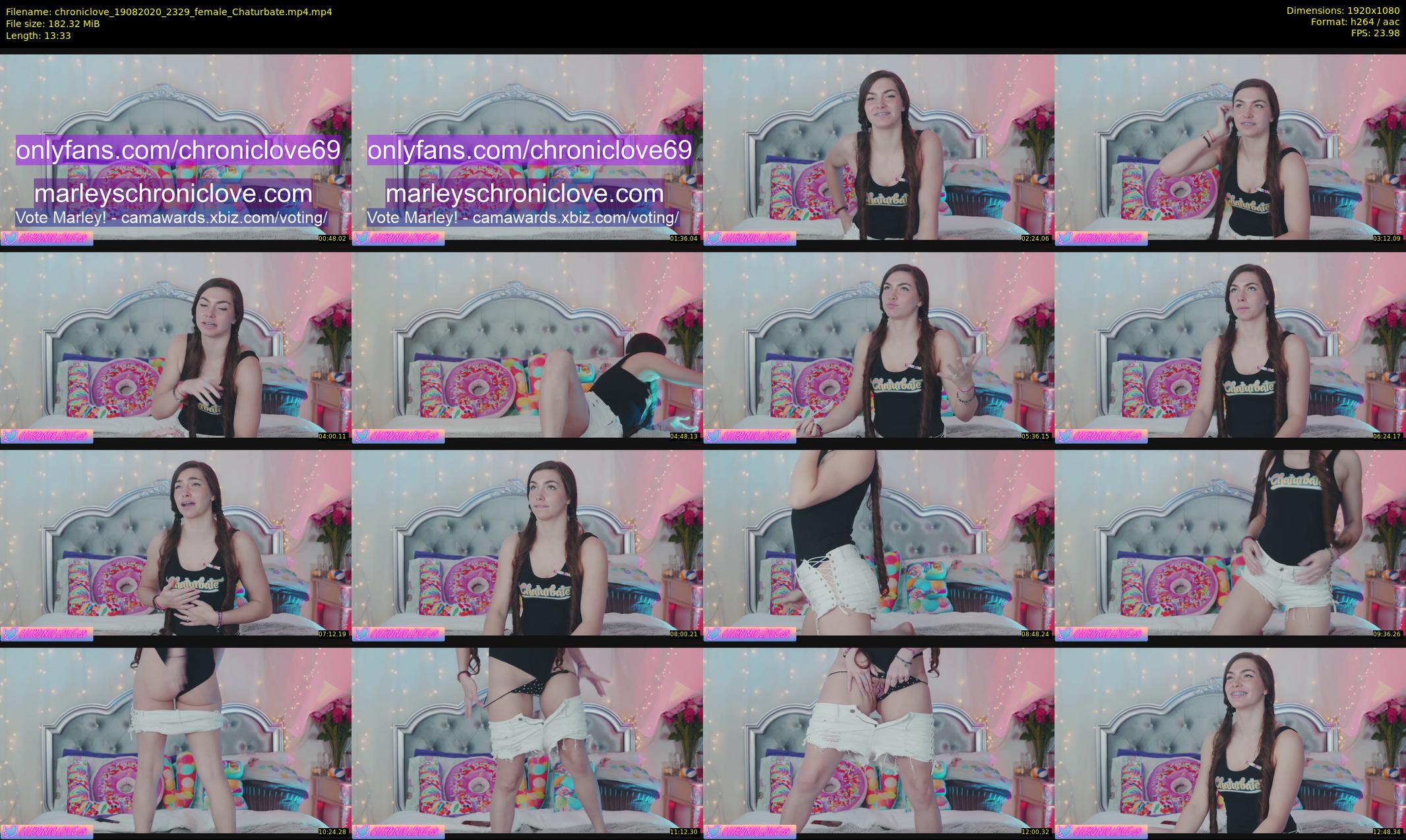 chroniclove — 14 minute Chaturbate female cam show recording, 1080p, Aug 19, 2020