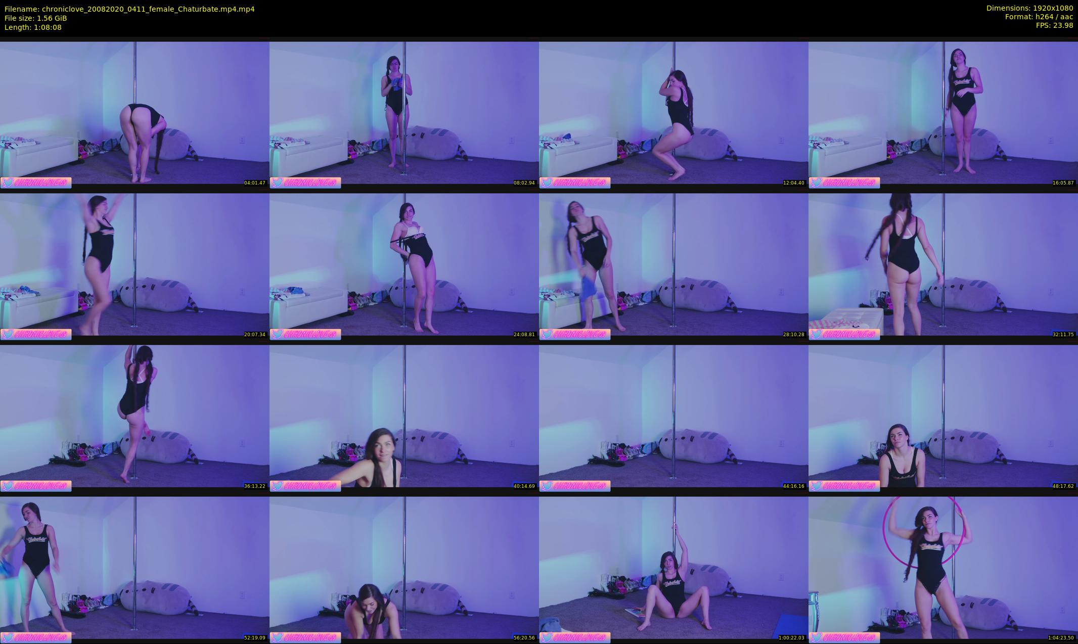 chroniclove — 69 minute Chaturbate female cam show recording, 1080p, Aug 20, 2020