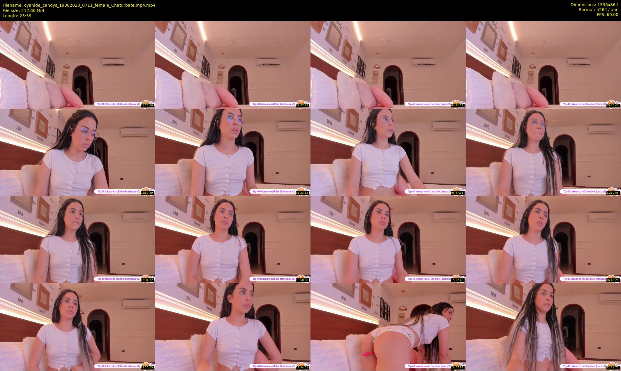 cyanide_candys — 24 minute Chaturbate female cam show recording, 720p, Aug 19, 2020