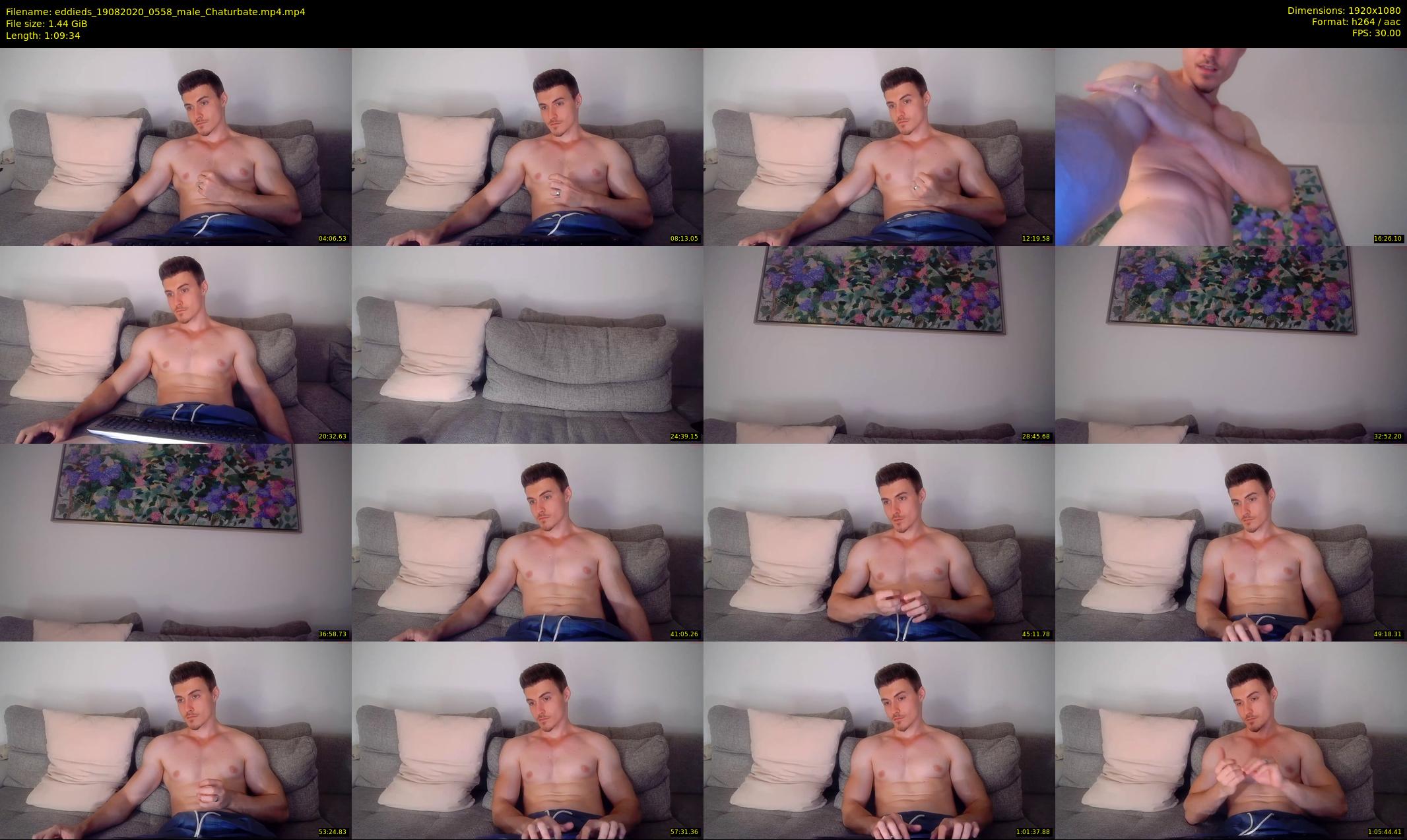 eddieds — 70 minute Chaturbate male cam show recording, 1080p, Aug 19, 2020