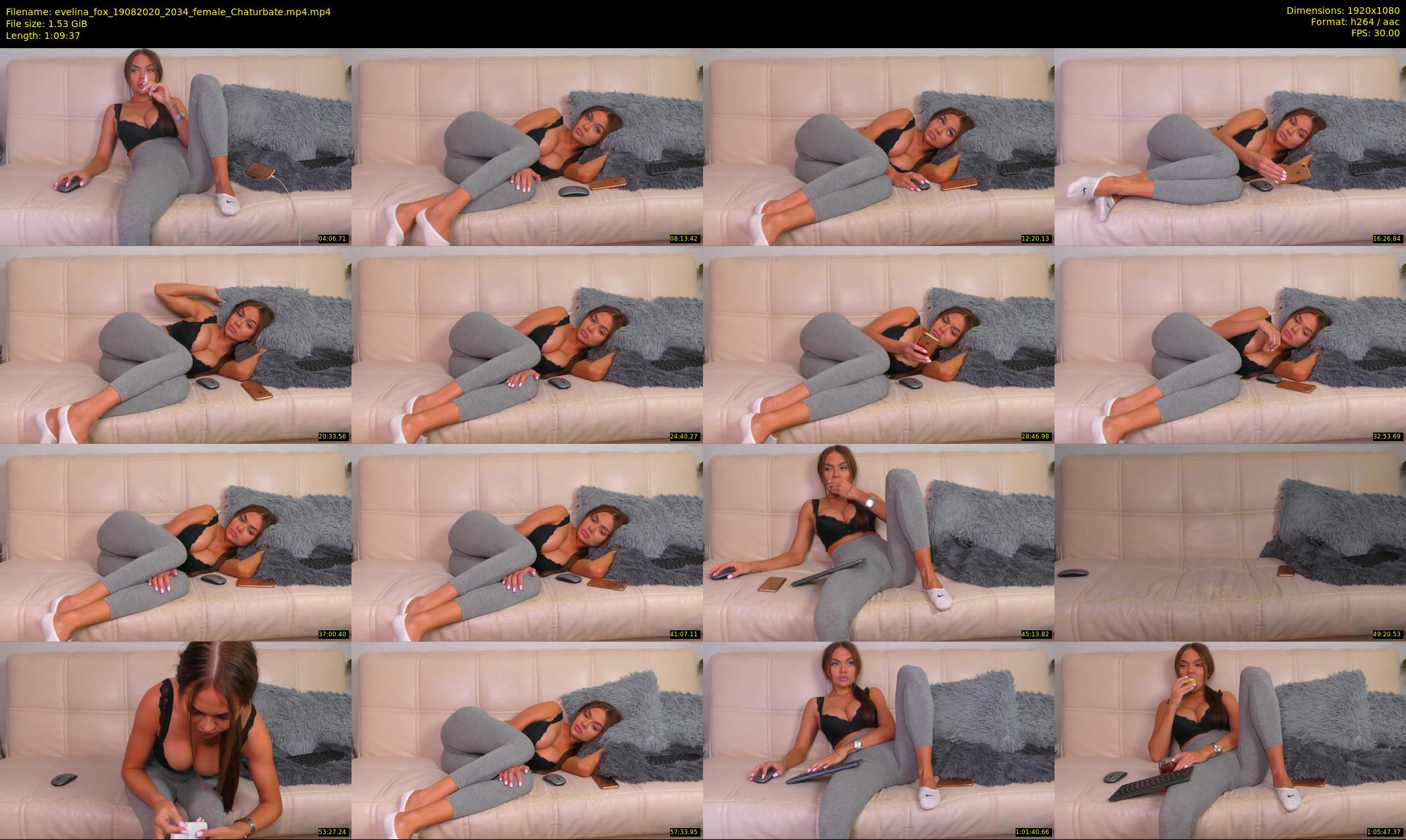 evelina_fox — 70 minute Chaturbate female cam show recording, 1080p, Aug 19, 2020