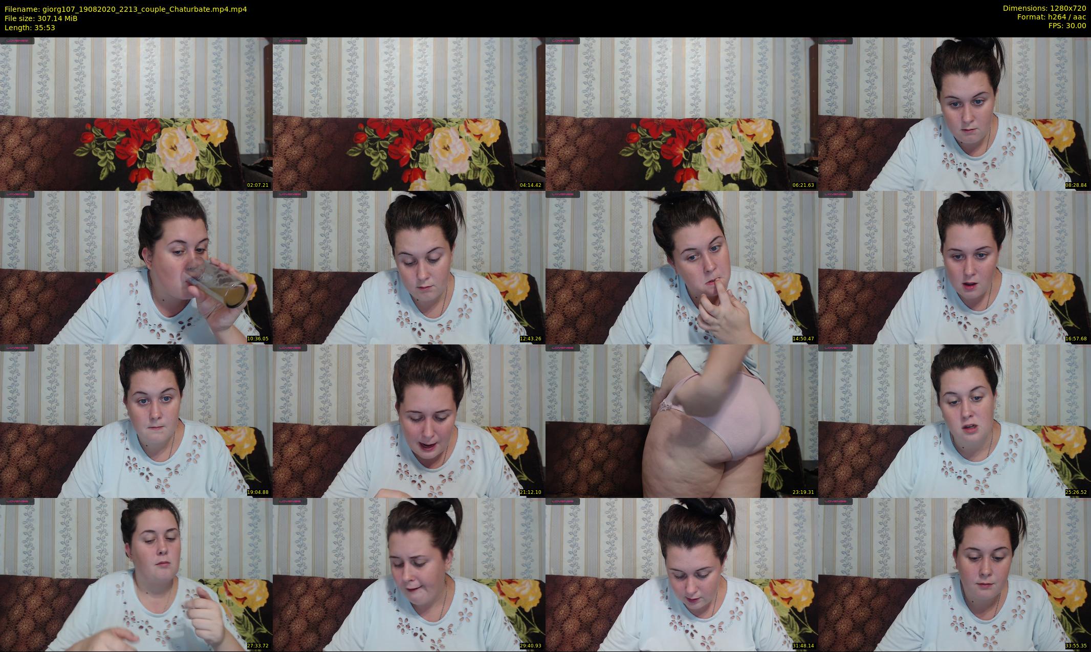 giorg107 — 36 minute Chaturbate couple cam show recording, 720p, Aug 19, 2020