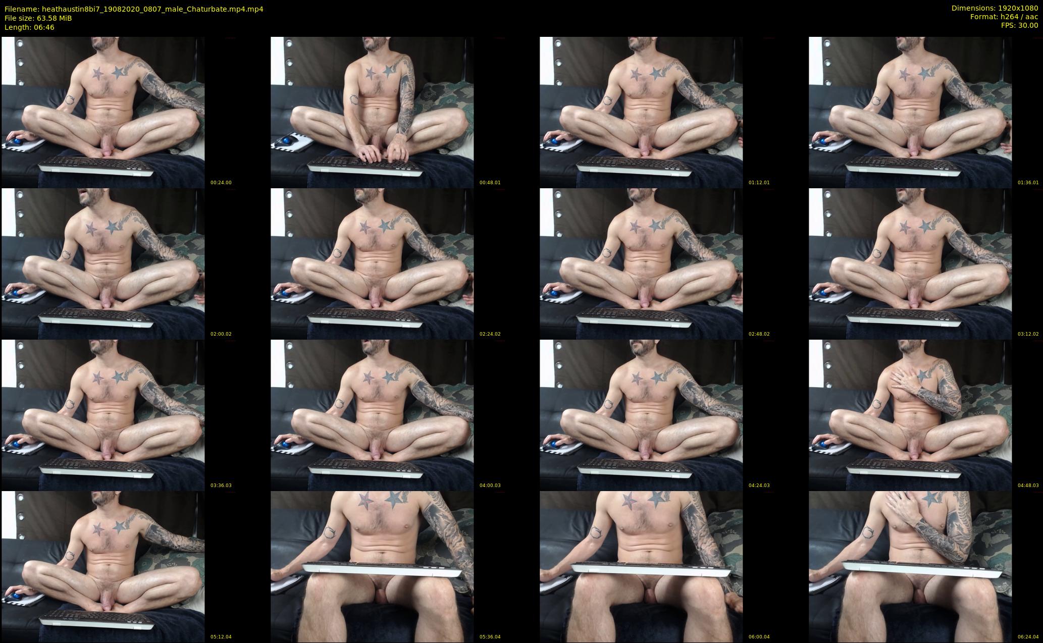 heathaustin8bi7 — 7 minute Chaturbate male cam show recording, 1080p, Aug 19, 2020