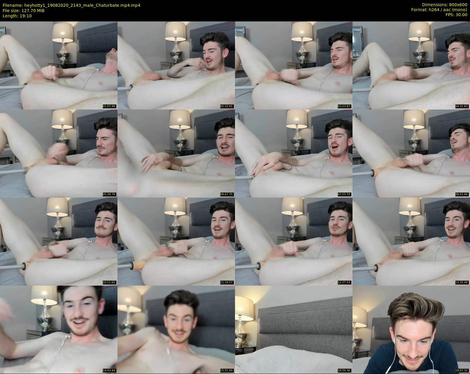 heyhotty1 — 20 minute Chaturbate male cam show recording, 480p, Aug 19, 2020