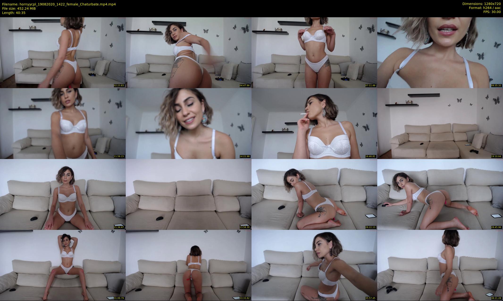 hornyycpl — 41 minute Chaturbate couple cam show recording, 720p, Aug 19, 2020