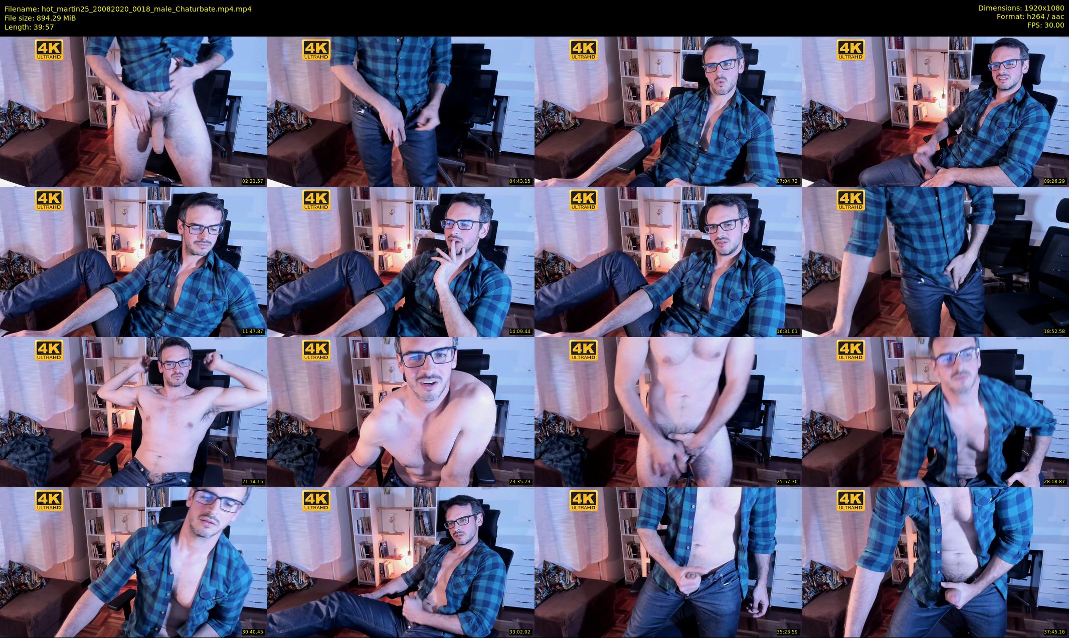 hot_martin25 — 40 minute Chaturbate male cam show recording, 1080p, Aug 20, 2020