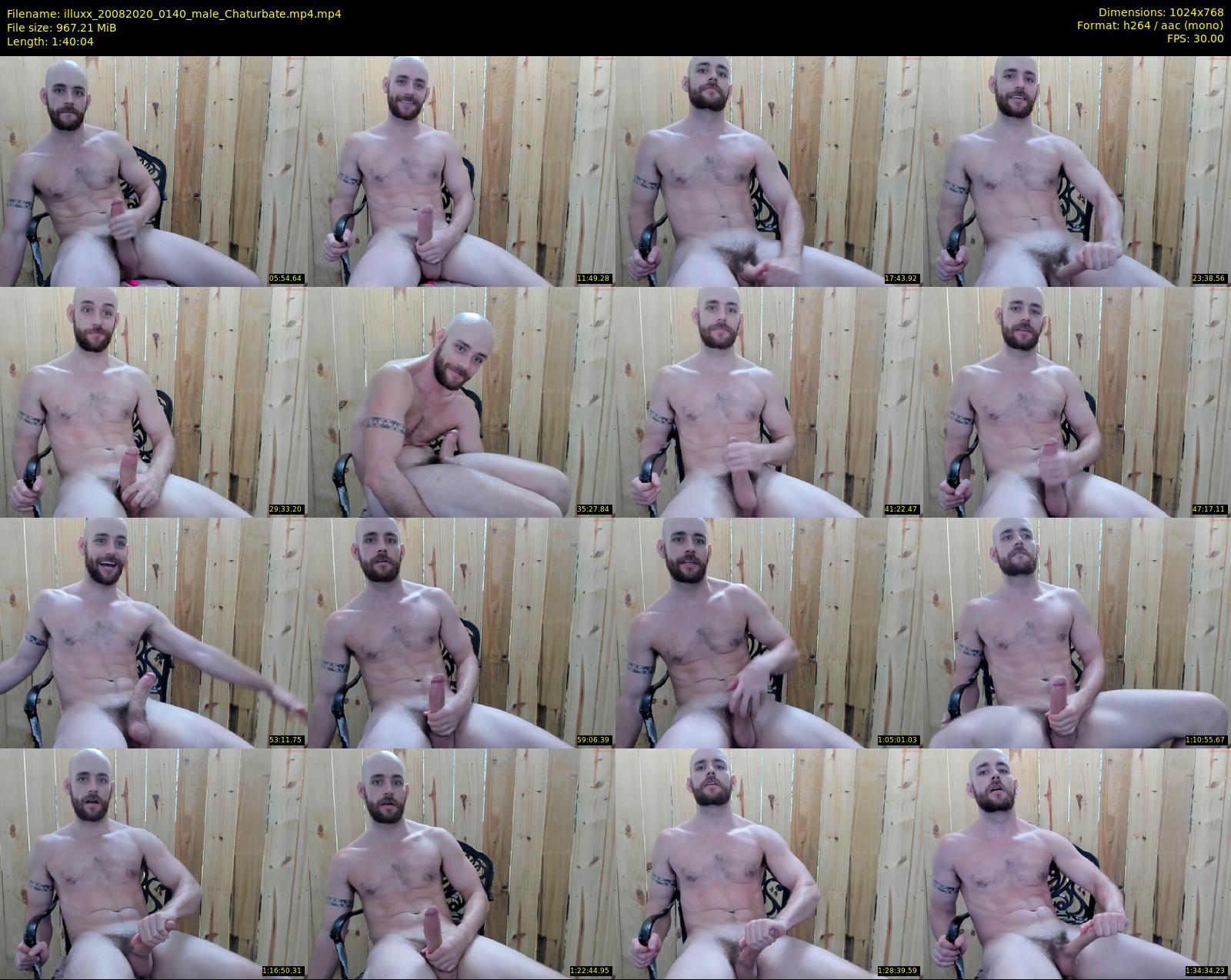 illuxx — 101 minute Chaturbate male cam show recording, 720p, Aug 20, 2020