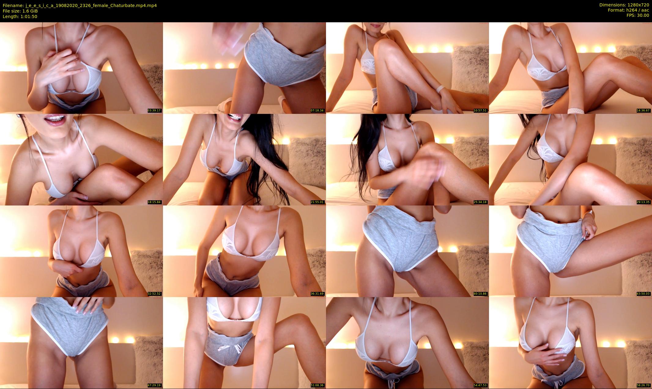j_e_e_s_i_c_a — 62 minute Chaturbate female cam show recording, 720p, Aug 19, 2020