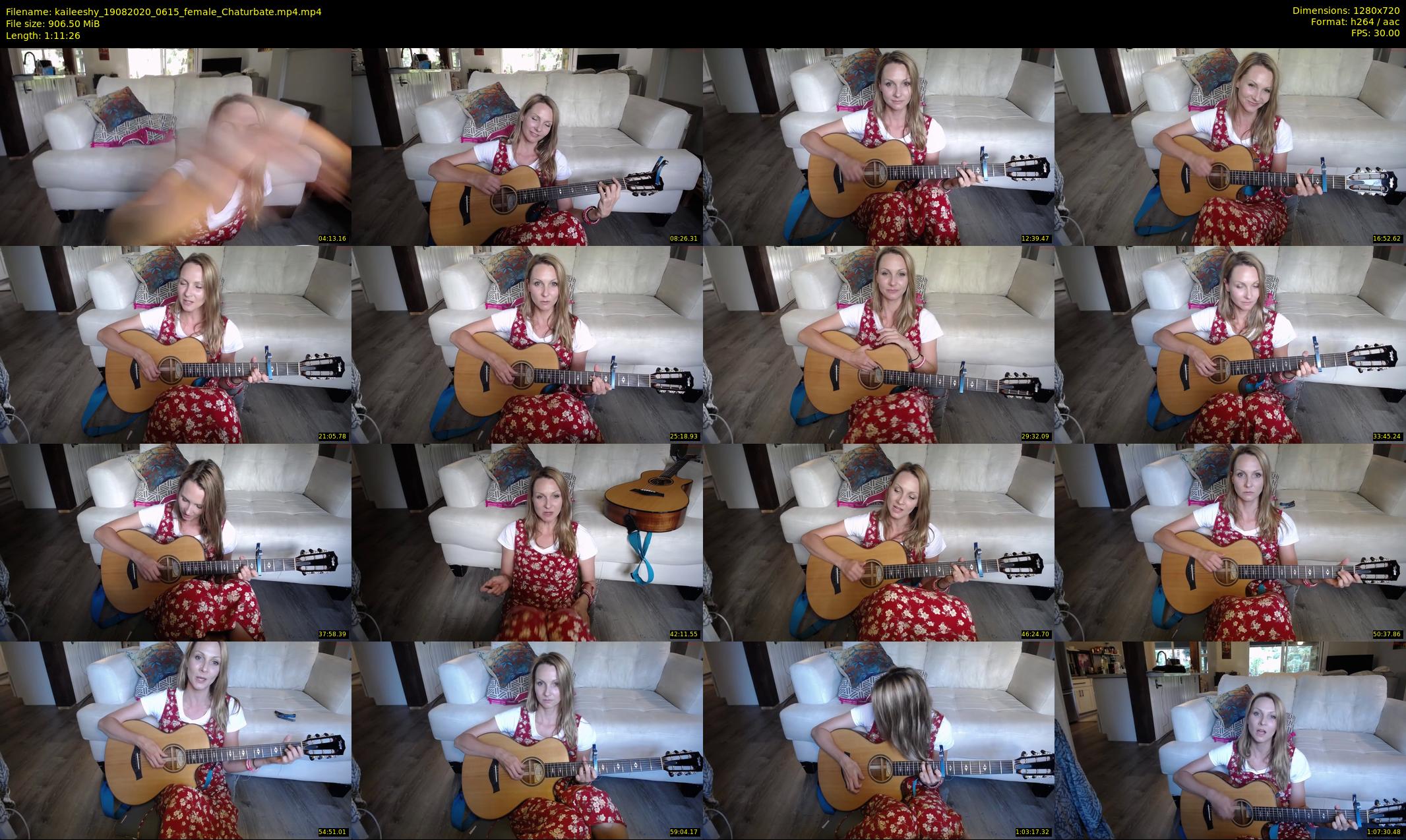 kaileeshy — 72 minute Chaturbate female cam show recording, 720p, Aug 19, 2020