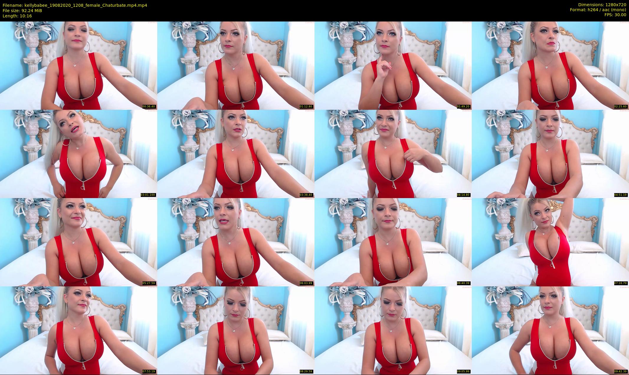 kellybabee — 11 minute Chaturbate female cam show recording, 720p, Aug 19, 2020